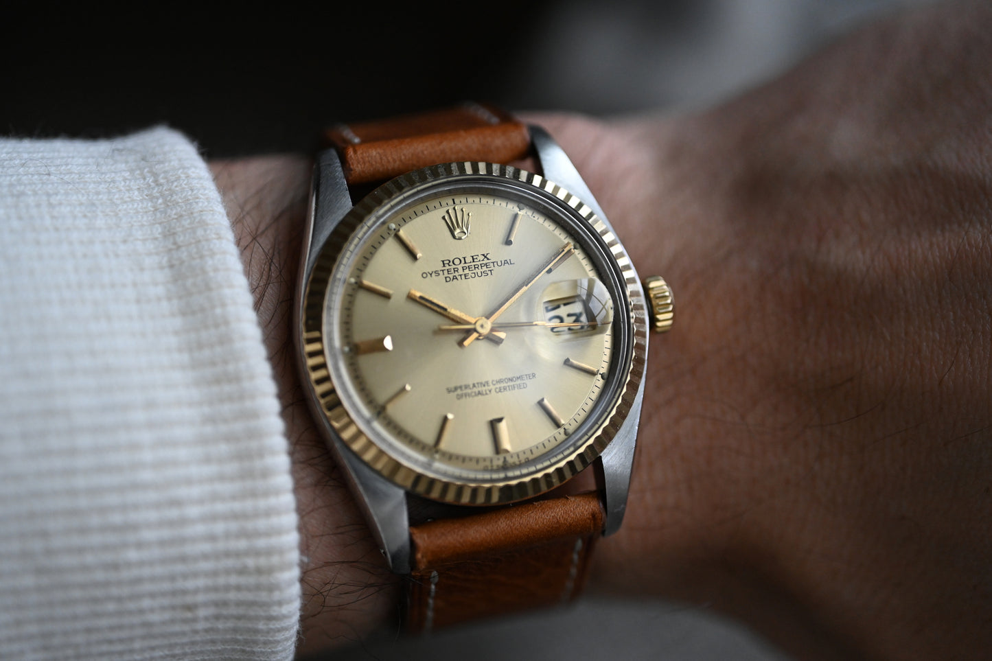 Vintage Rolex Datejust 1601 Sigma Dial