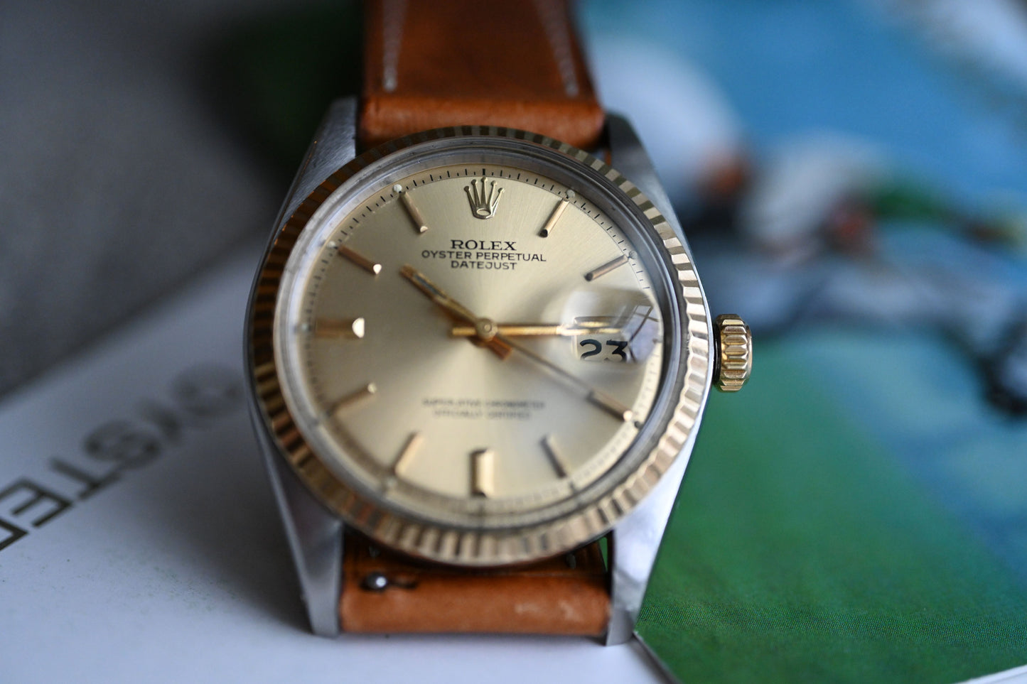 Vintage Rolex Datejust 1601 Sigma Dial