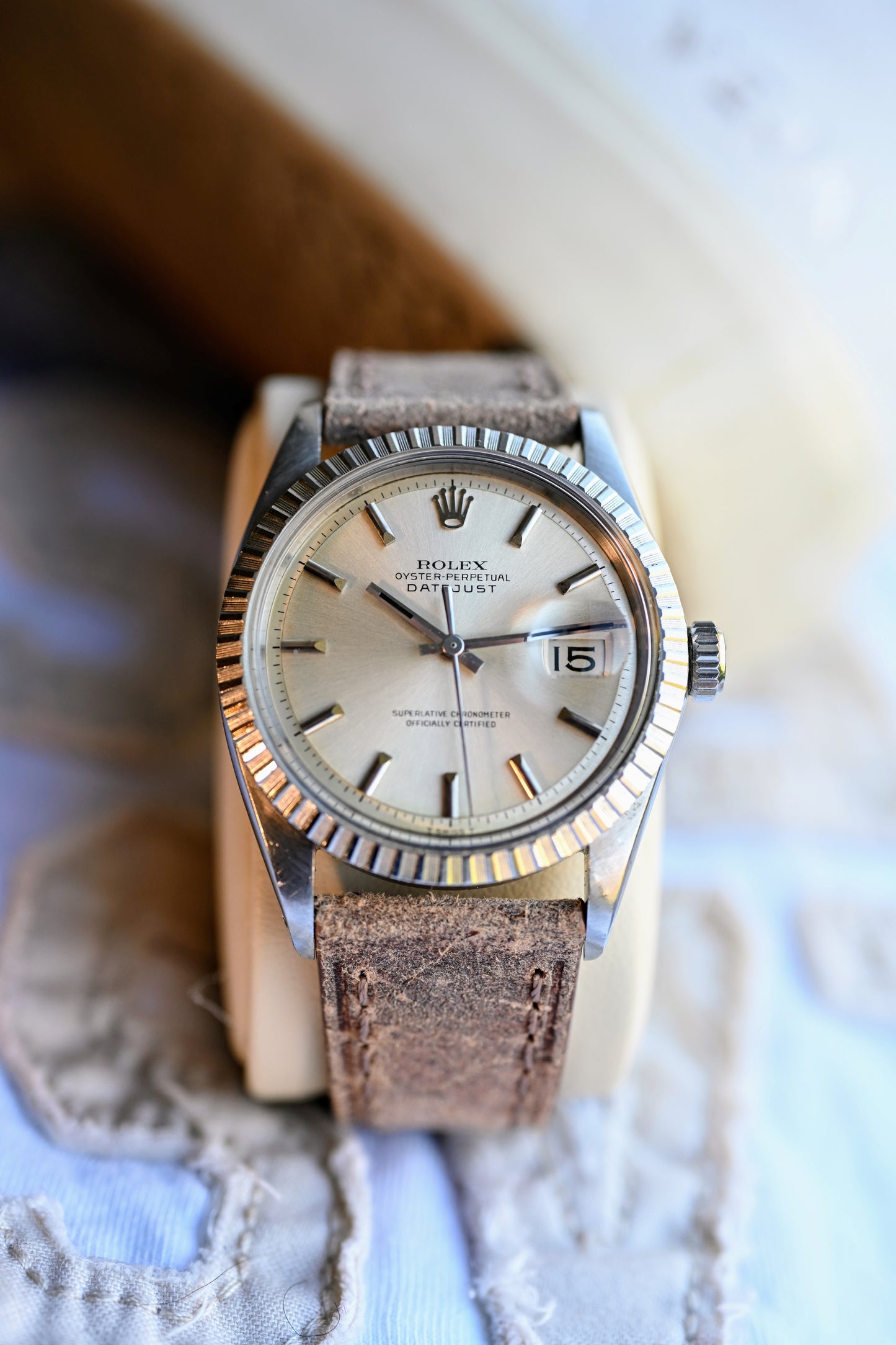 Vintage Rolex Datejust 1603 Front