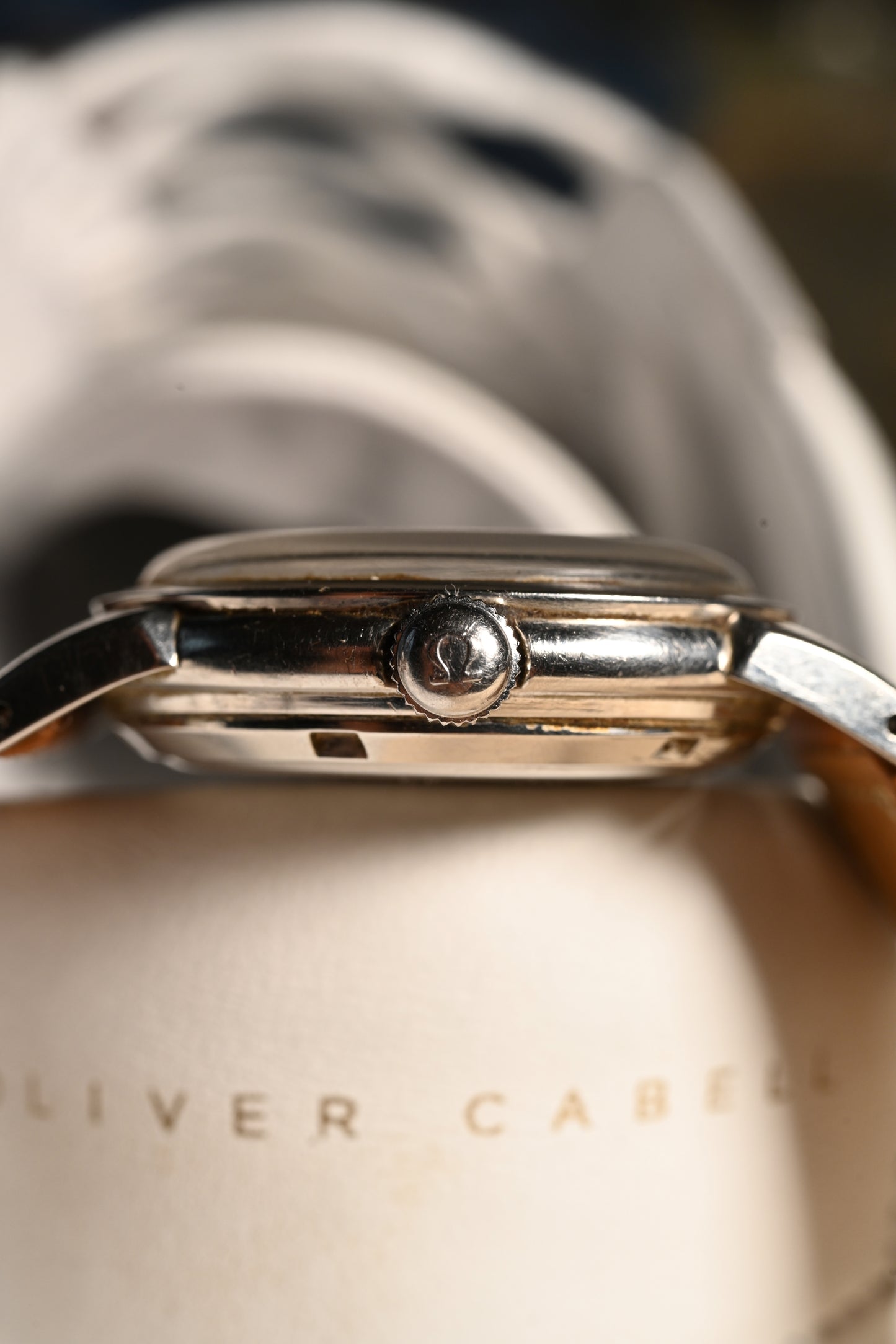 Vintage Omega Seamaster Calendar 2627 crown