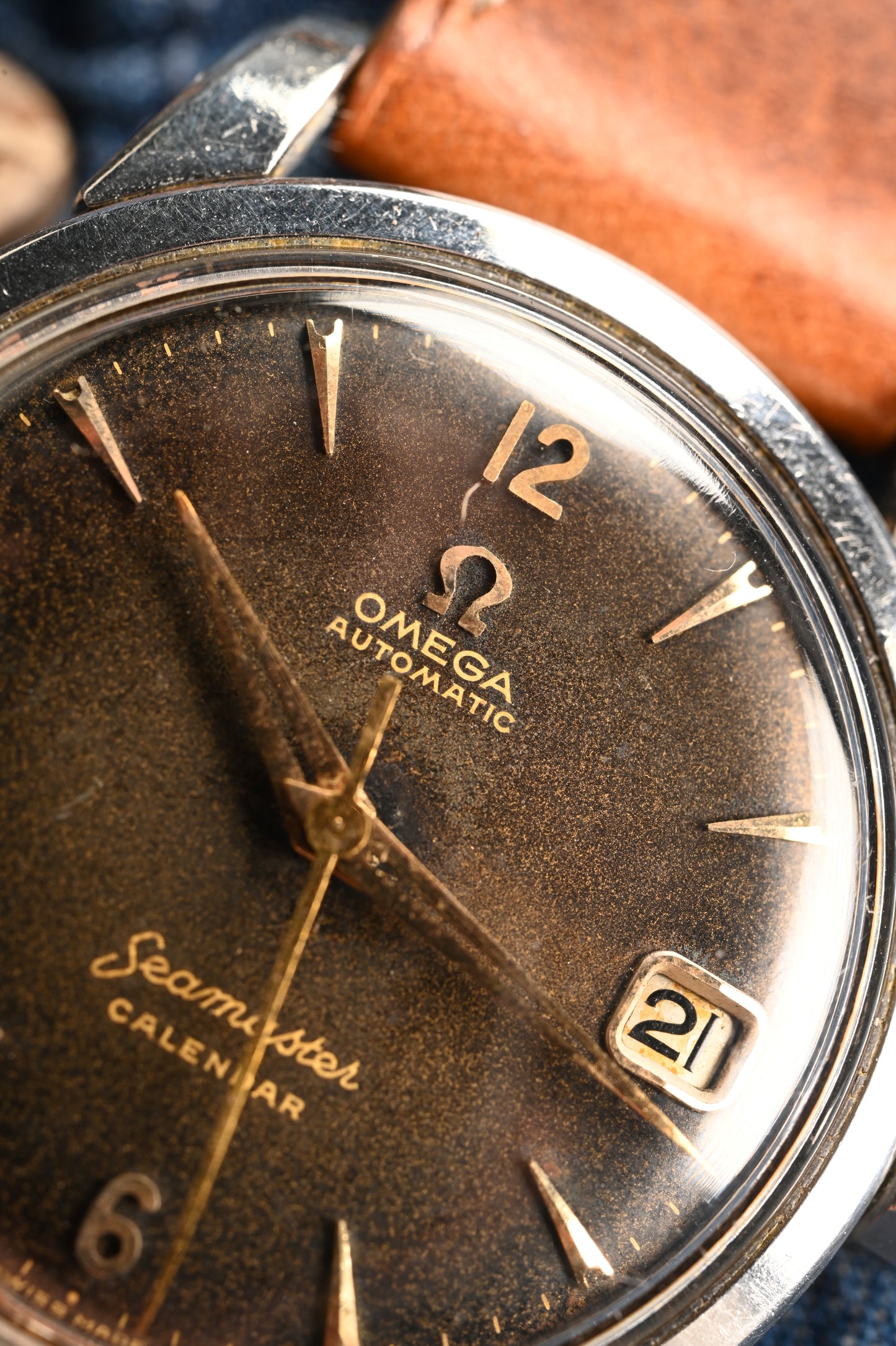 Omega Seamaster 2849 tropical dial