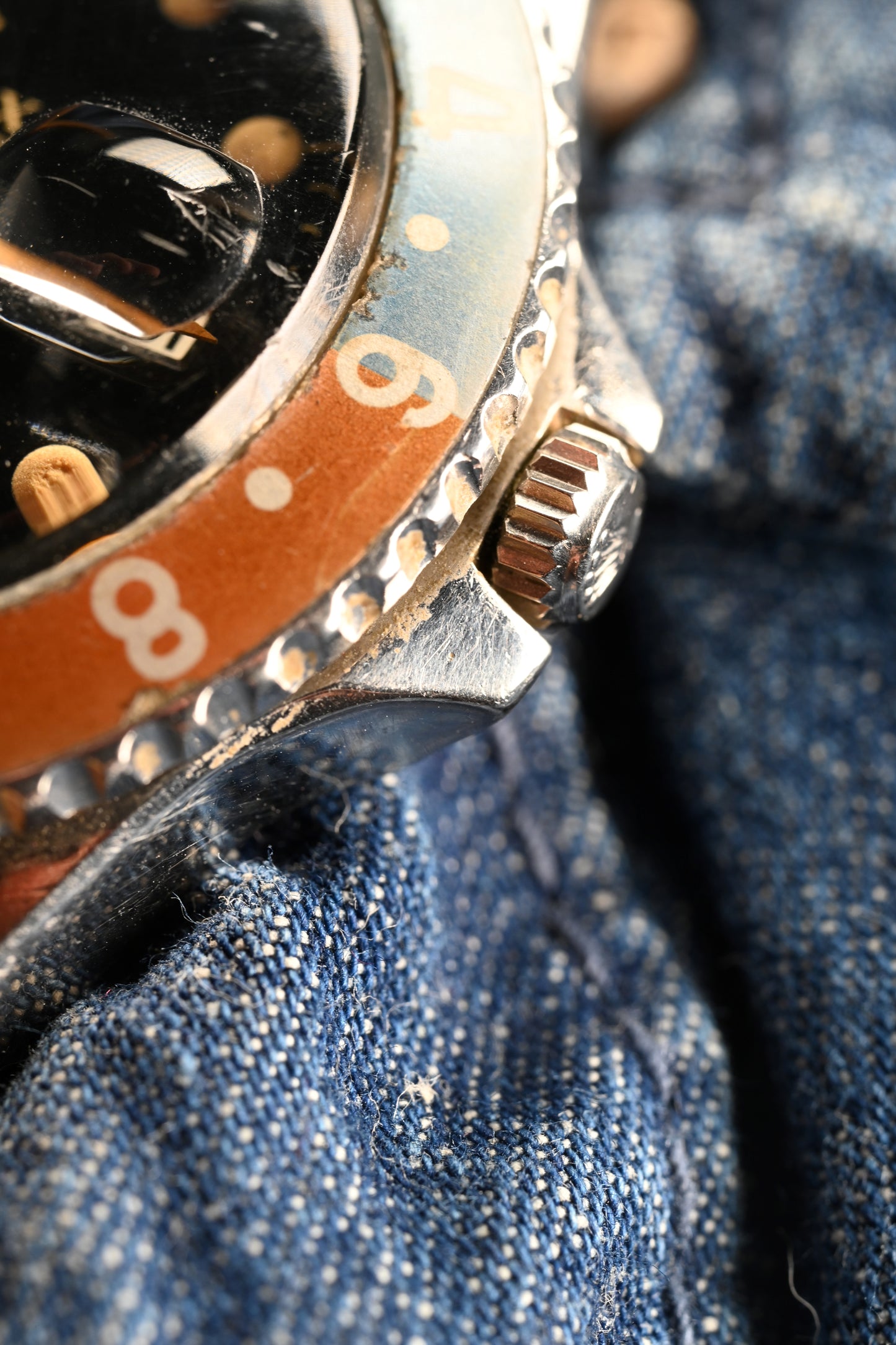 Rolex 1675 PCG pointed crown guards