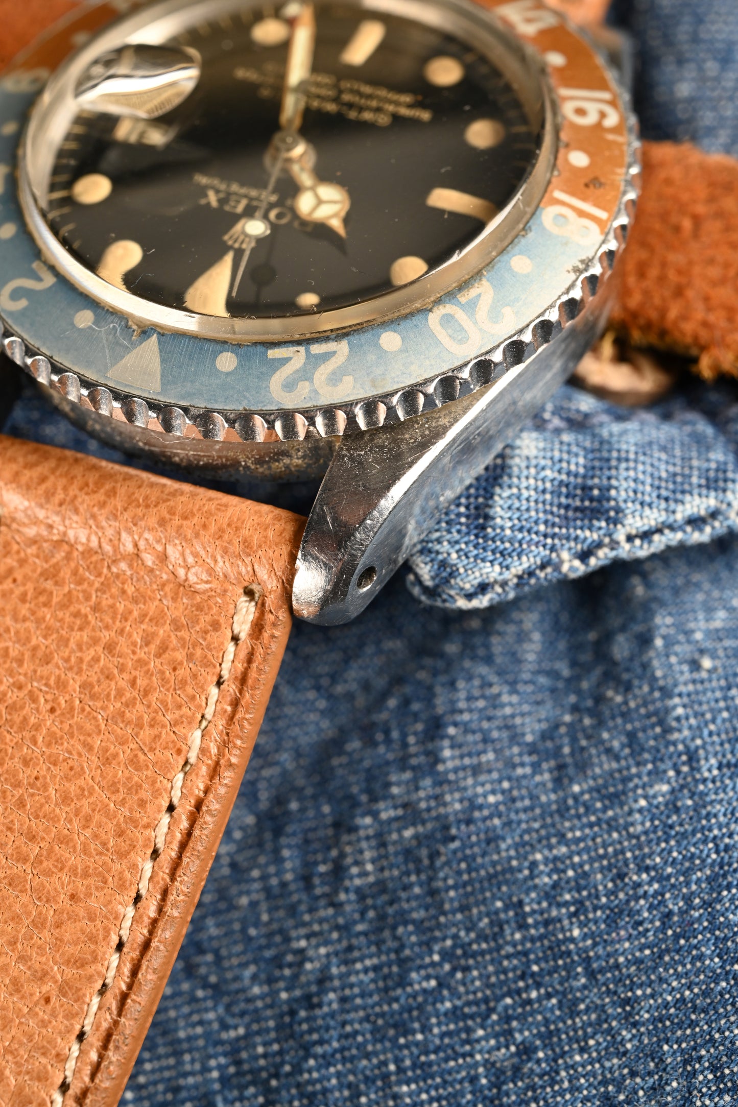 Rolex 1675 PCG lug