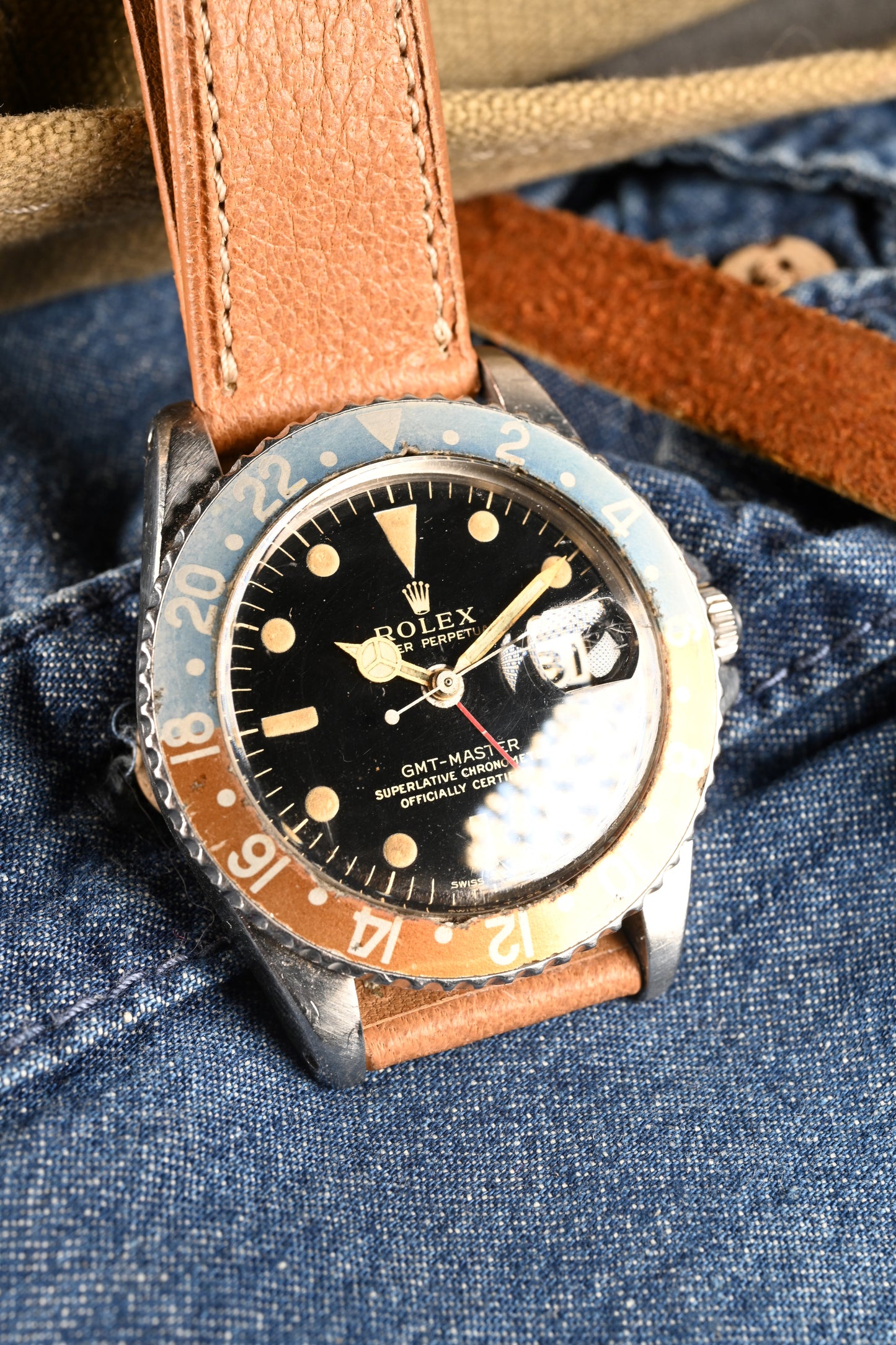 Rolex 1675 PCG side view