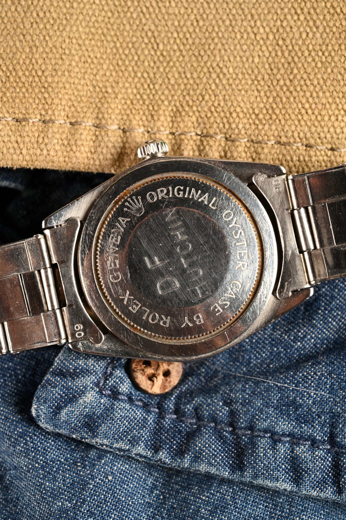 Vintage Tudor Ranger 7995 case back