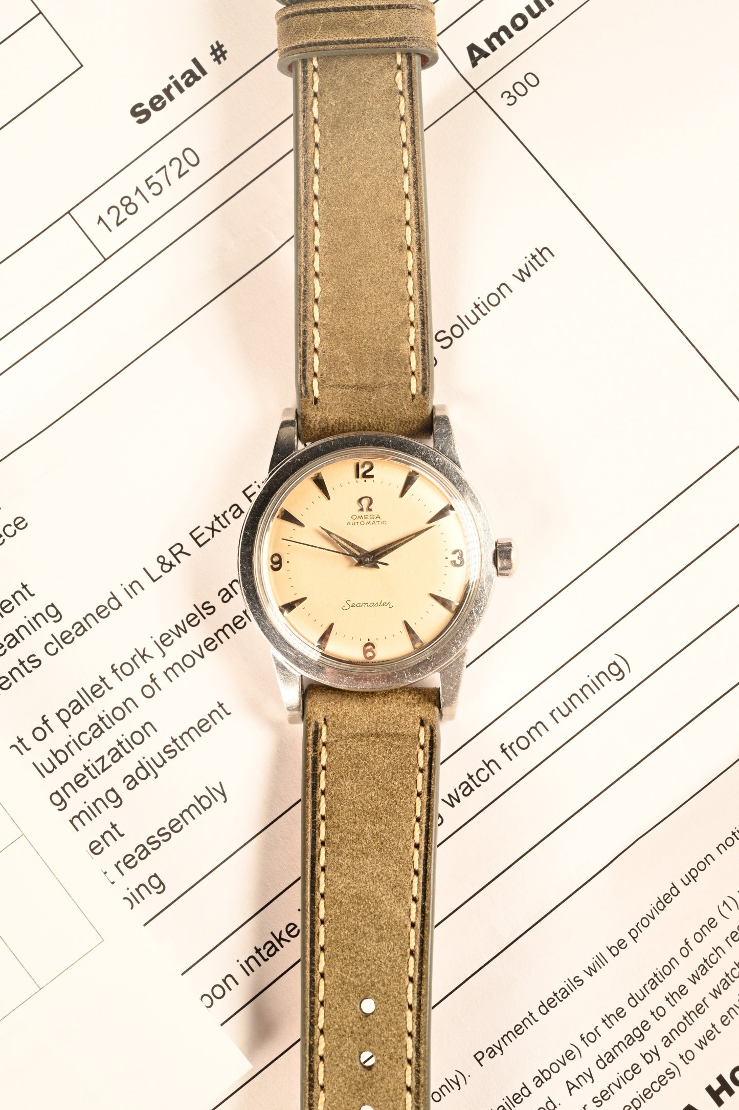 Omega Seamaster 2577 Arabic - Serviced w/ 1 year warranty.