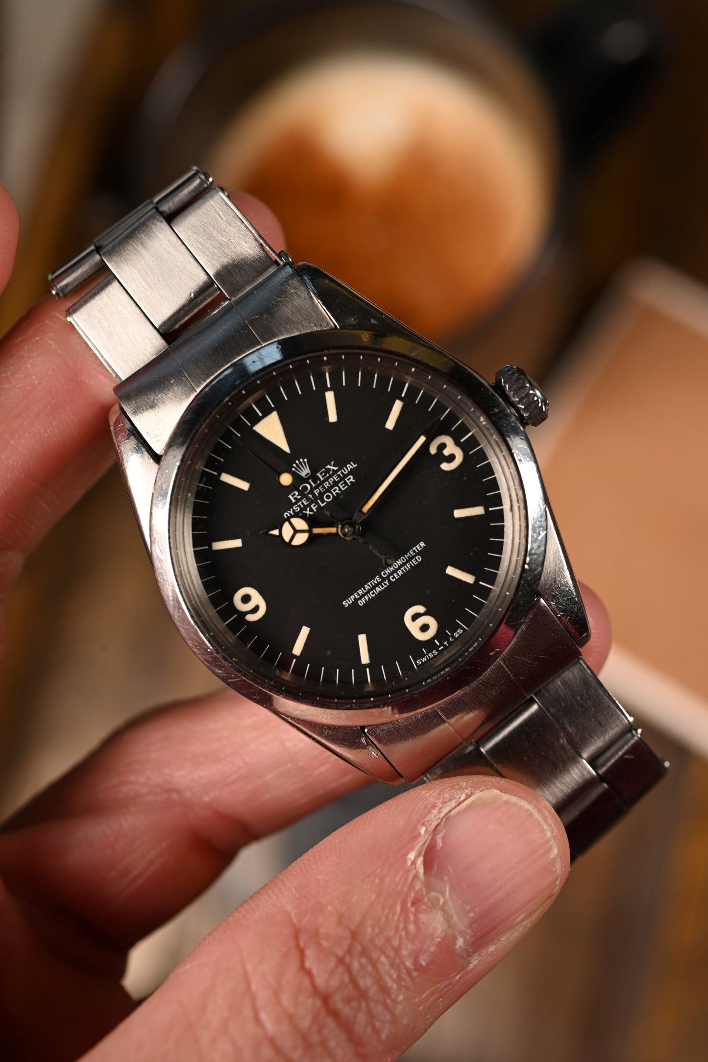 Vintage Rolex Explorer 1016 - MKIII w/ Original C&I Rivet Bracelet.