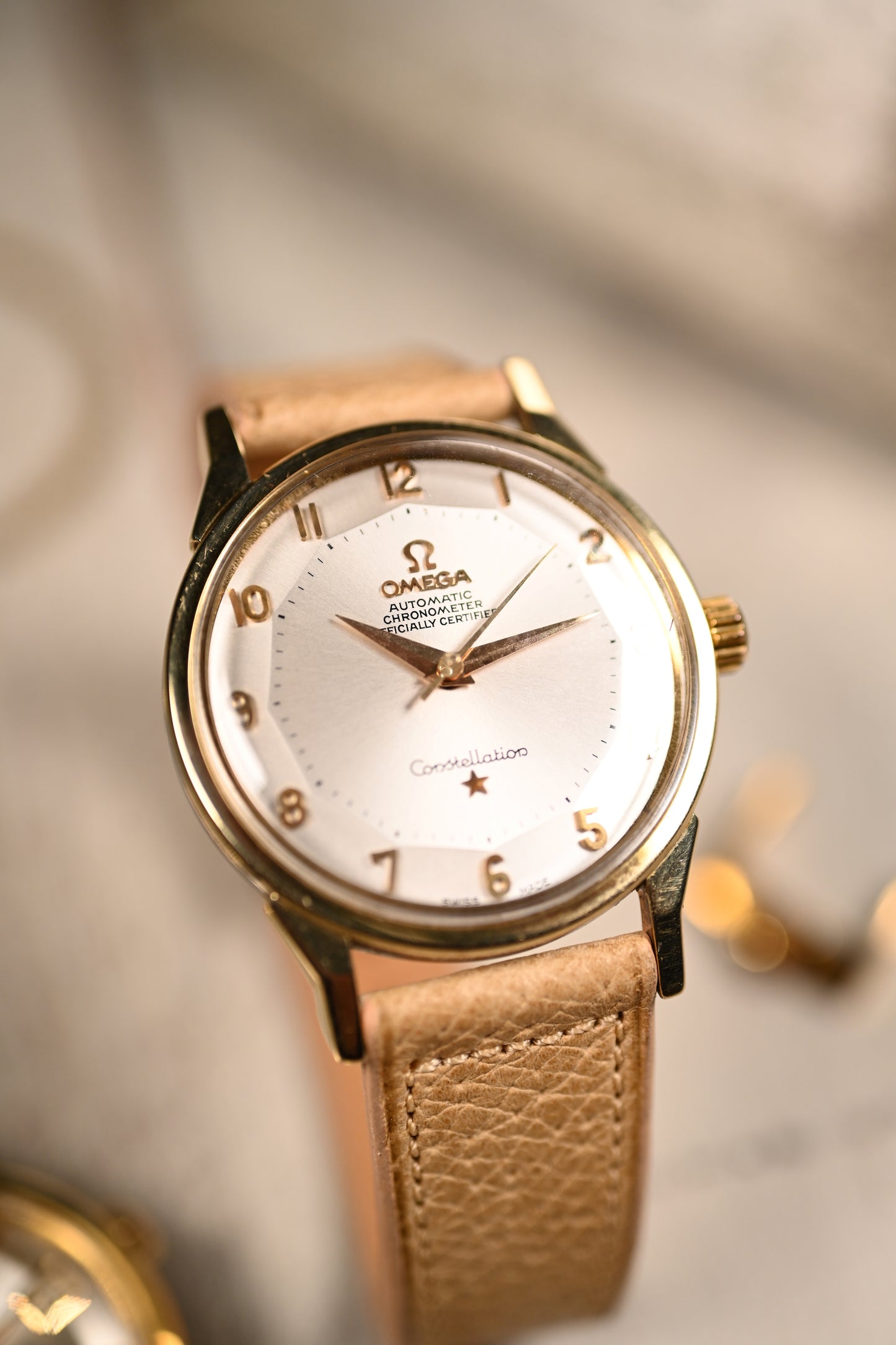 Vintage Omega Constellation 14900 Pie Pan Full Arabic Numerals