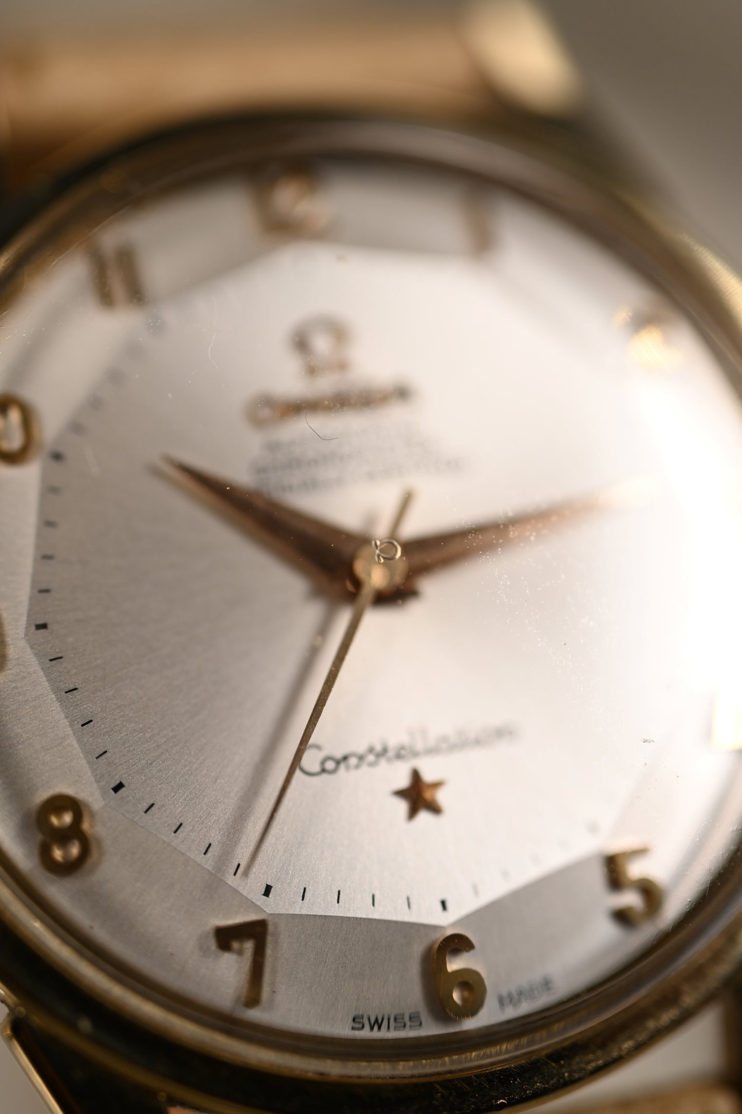 Vintage Omega Constellation 14900 Pie Pan Full Arabic Numerals
