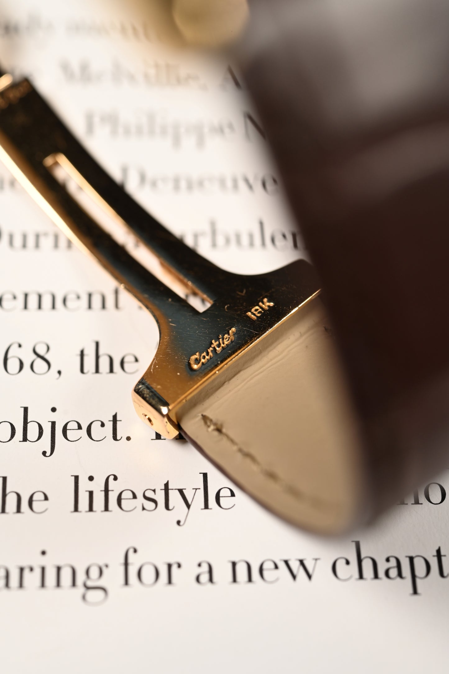Cartier Tank Louis 78086 deployment buckle