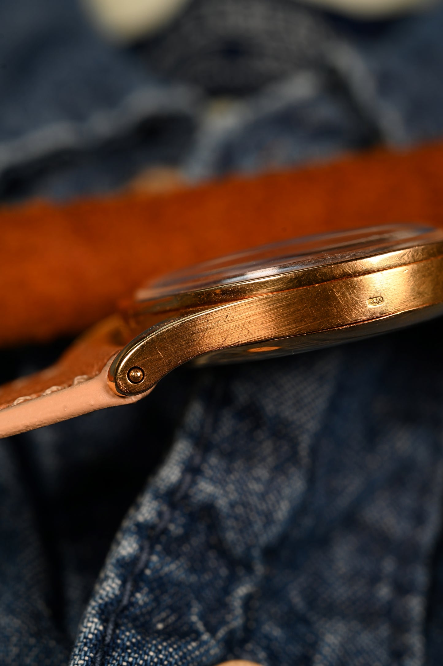 Patek Philippe 96 Rose Gold Gilt Black Dial w/ Extract from Archives - Serviced w/ 1 year warranty