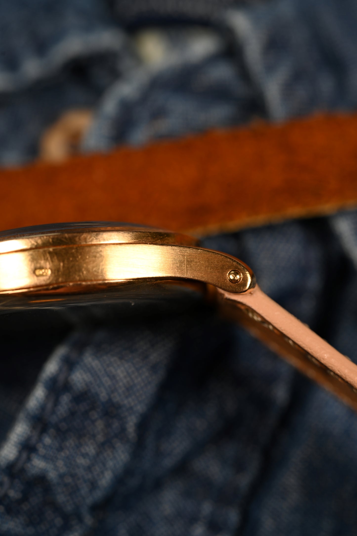 Patek Philippe 96 Rose Gold Gilt Black Dial w/ Extract from Archives - Serviced w/ 1 year warranty