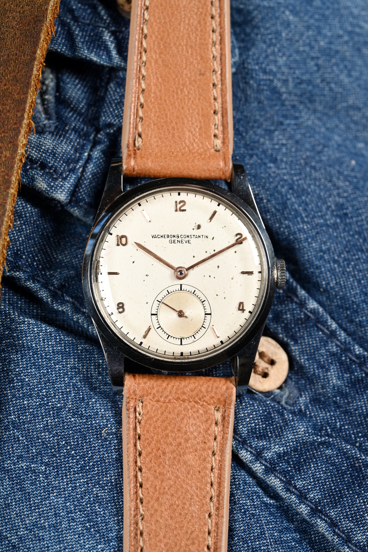 Vacheron & Constantin 4073 - Steel w/ Rose Gold indices