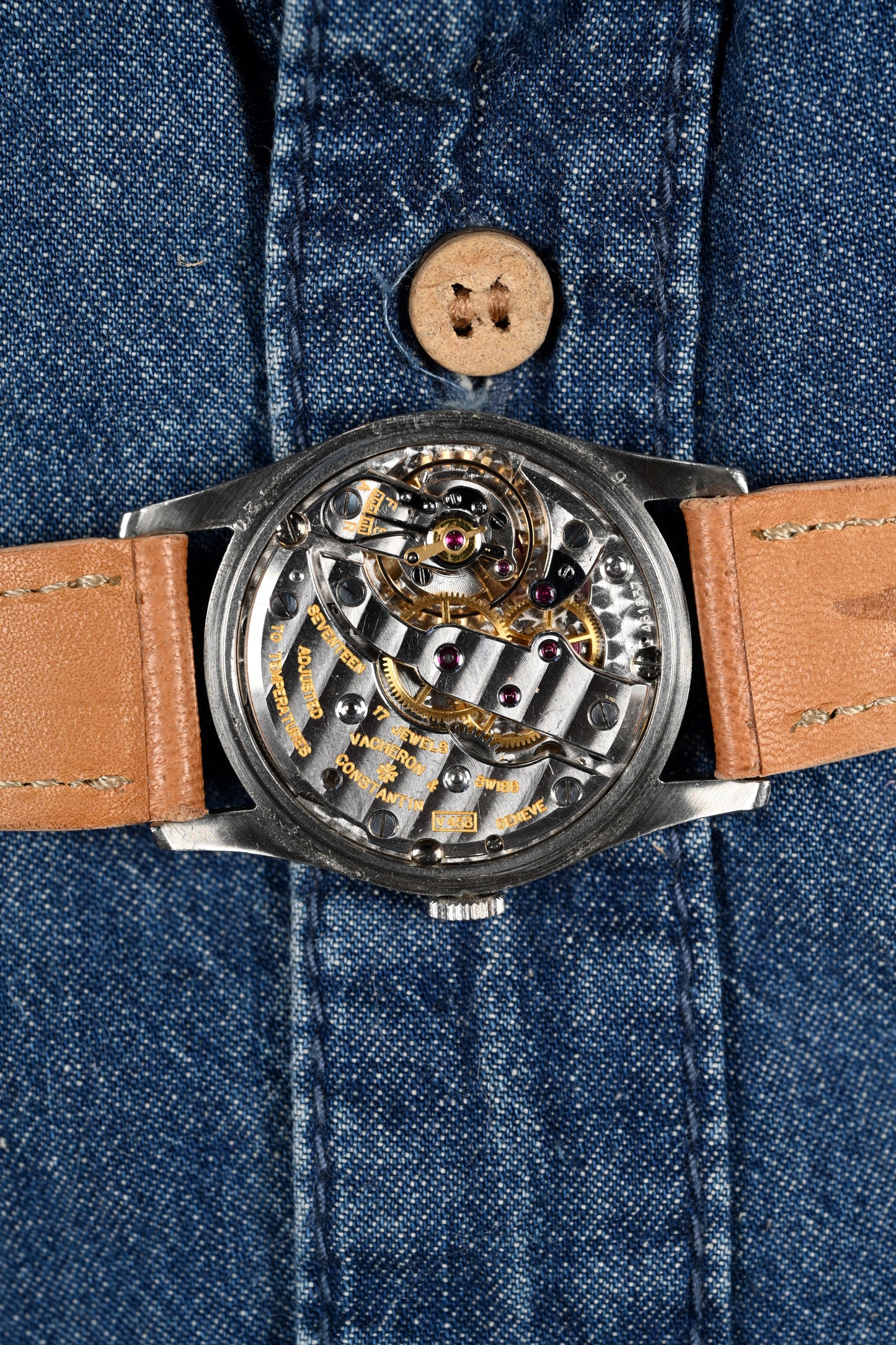 Vacheron & Constantin 4073 - Steel w/ Rose Gold indices