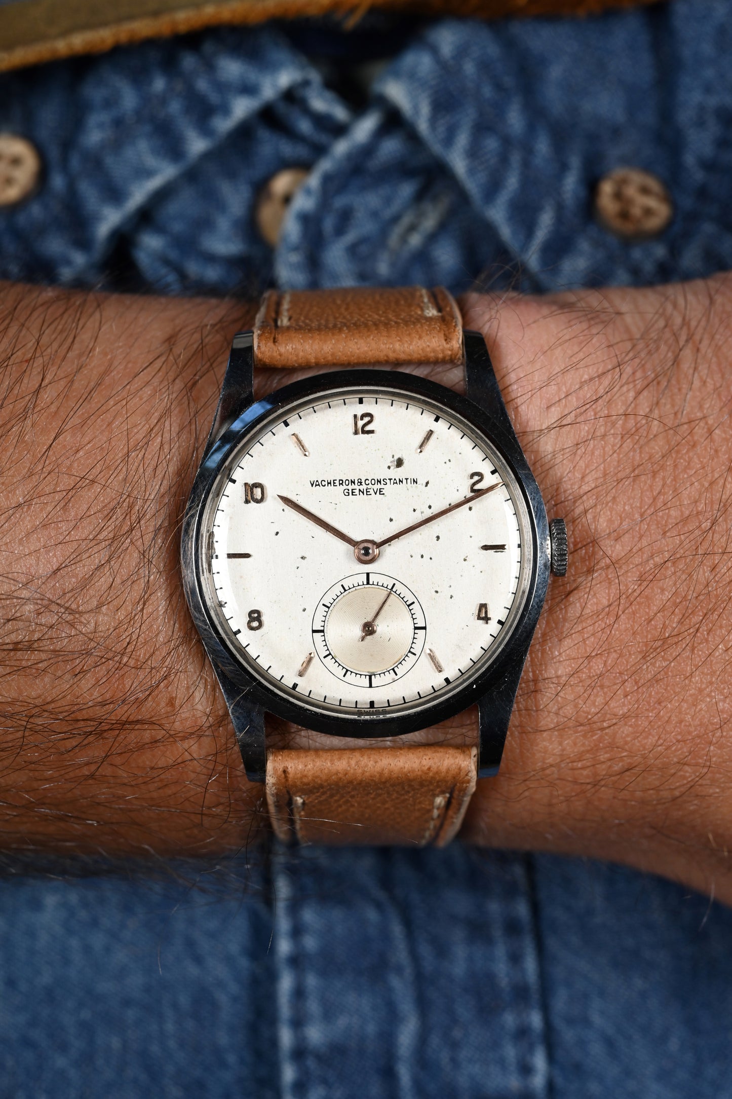 Vacheron & Constantin 4073 - Steel w/ Rose Gold indices