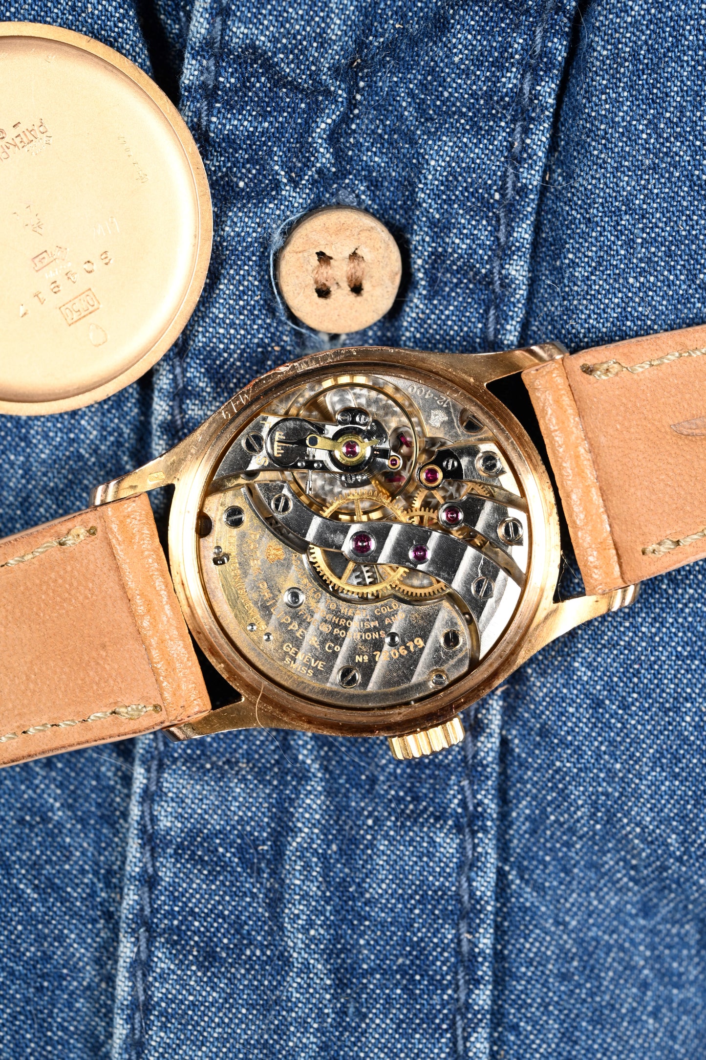 Patek Philippe 96 in Pink Gold w/ buckle