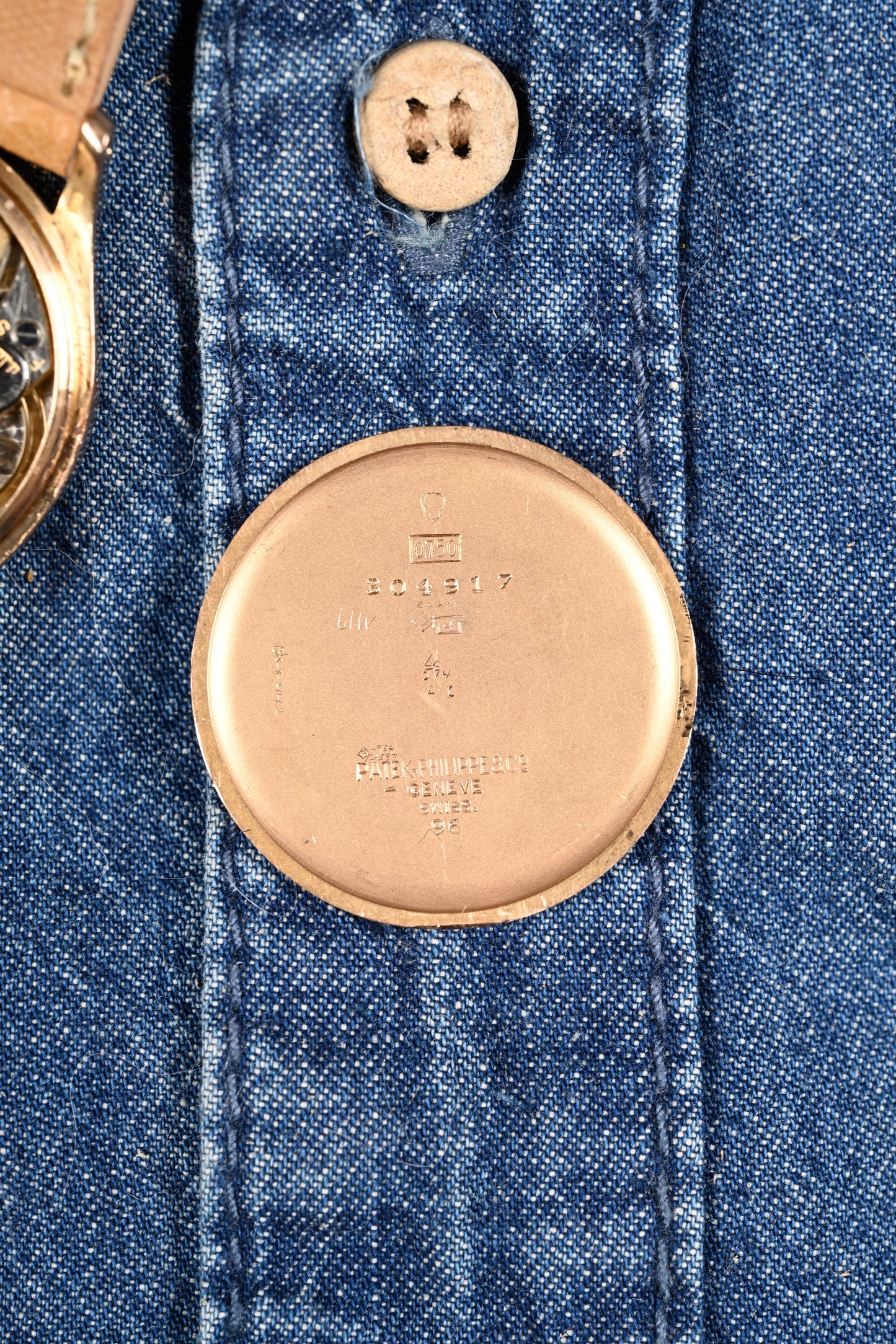 Patek Philippe 96 in Pink Gold w/ buckle