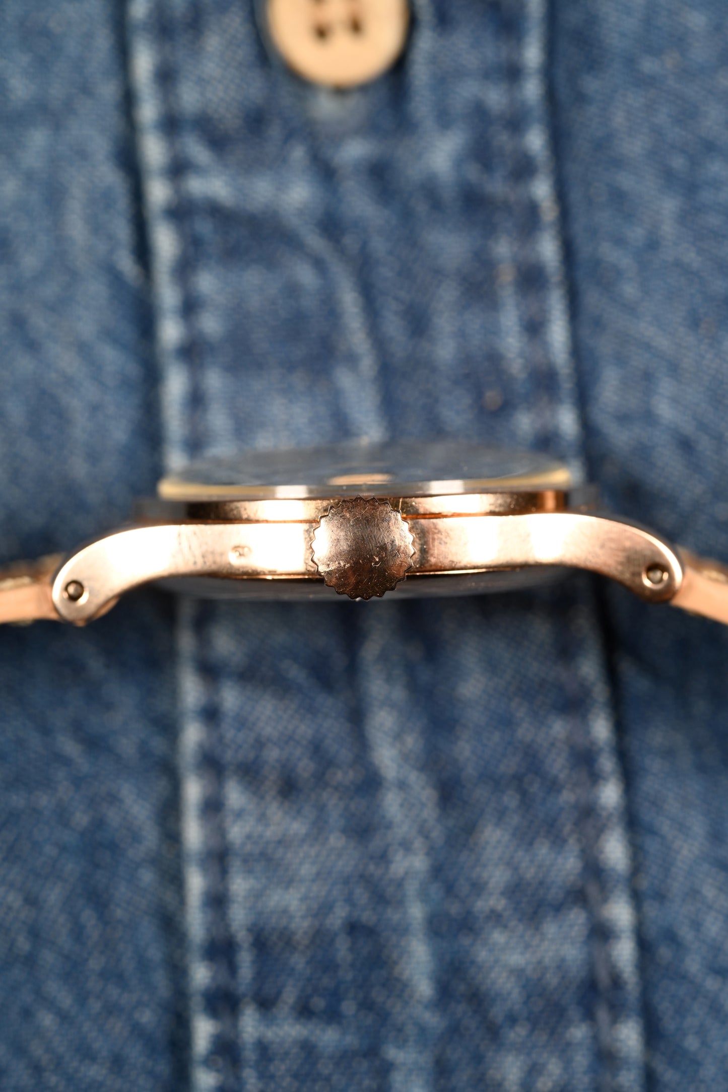 Patek Philippe 96 in Pink Gold w/ buckle