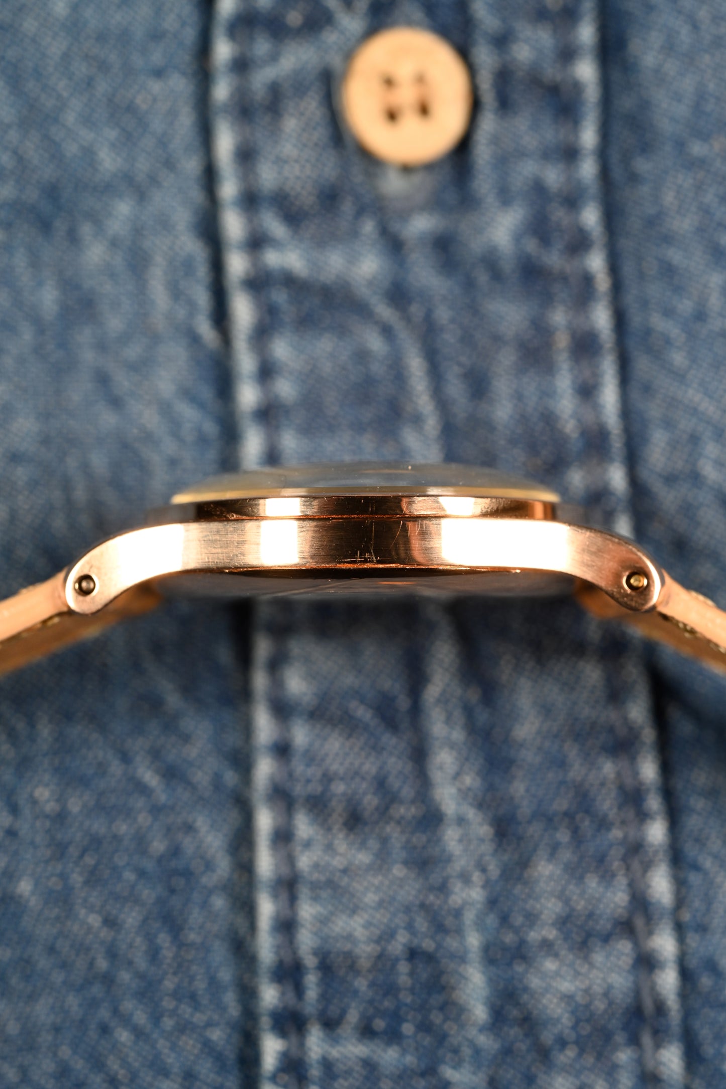 Patek Philippe 96 in Pink Gold w/ buckle