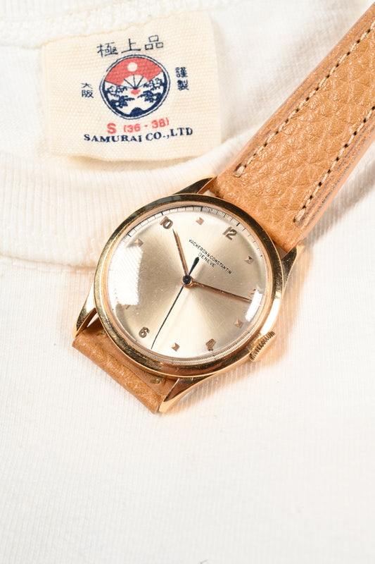 Vacheron & Constantin 4217 in Pink Gold - Silver Sunburst Dial - Serviced w/ 1 year warranty.