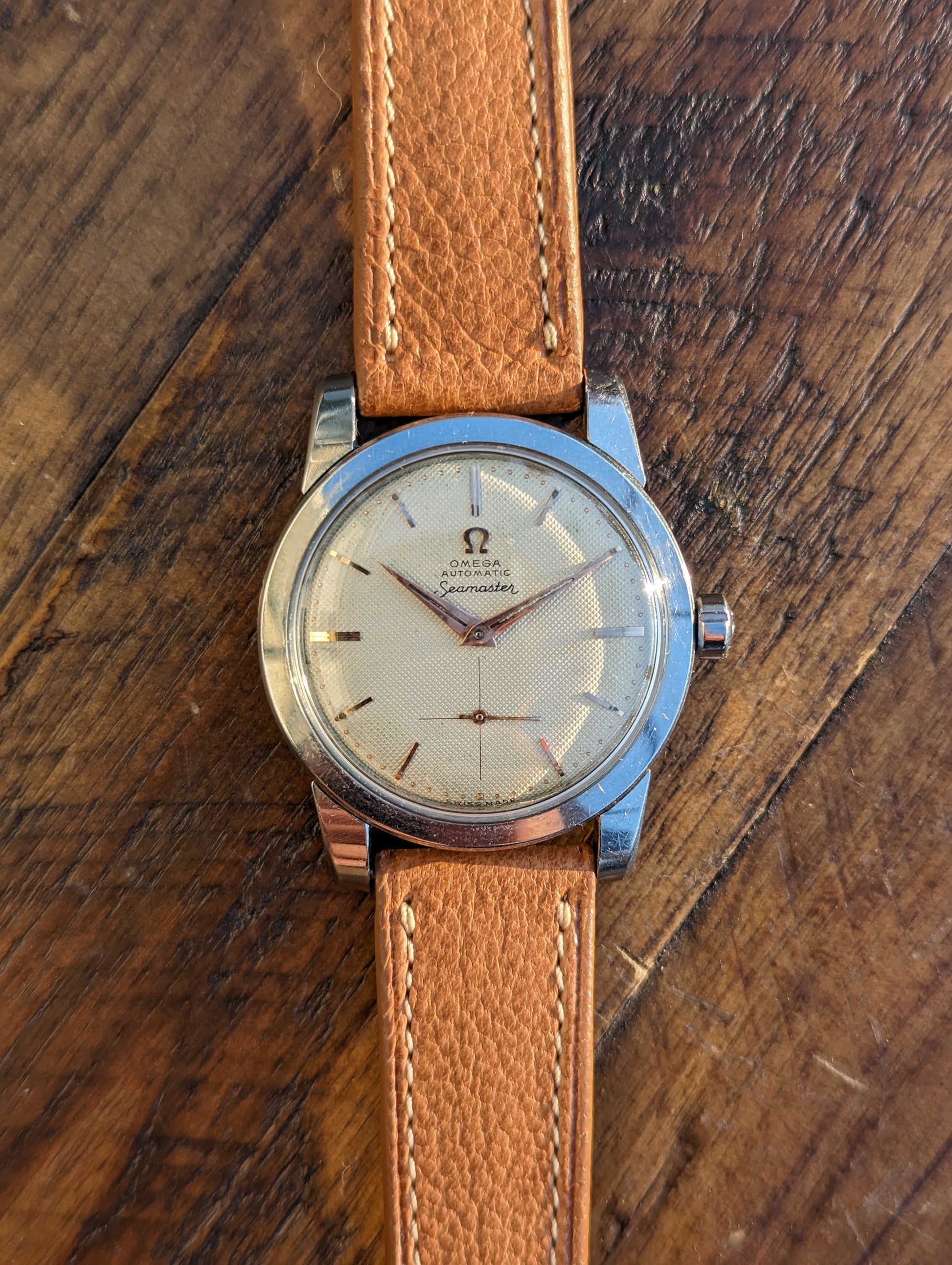 Vintage Omega Seamaster 2766 - Waffle/Honeycomb Dial