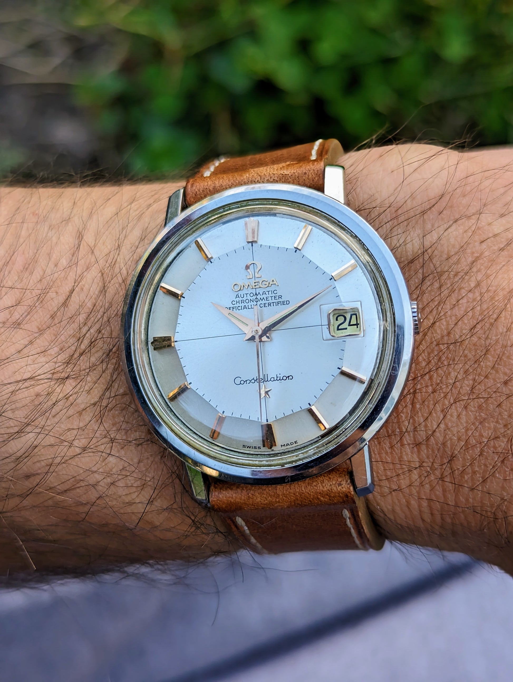 Vintage Omega Constellation 168.004  Pie pan