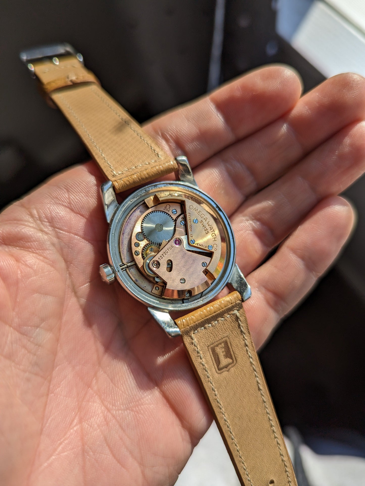 Vintage Omega Seamaster 2577 movement caliber 354