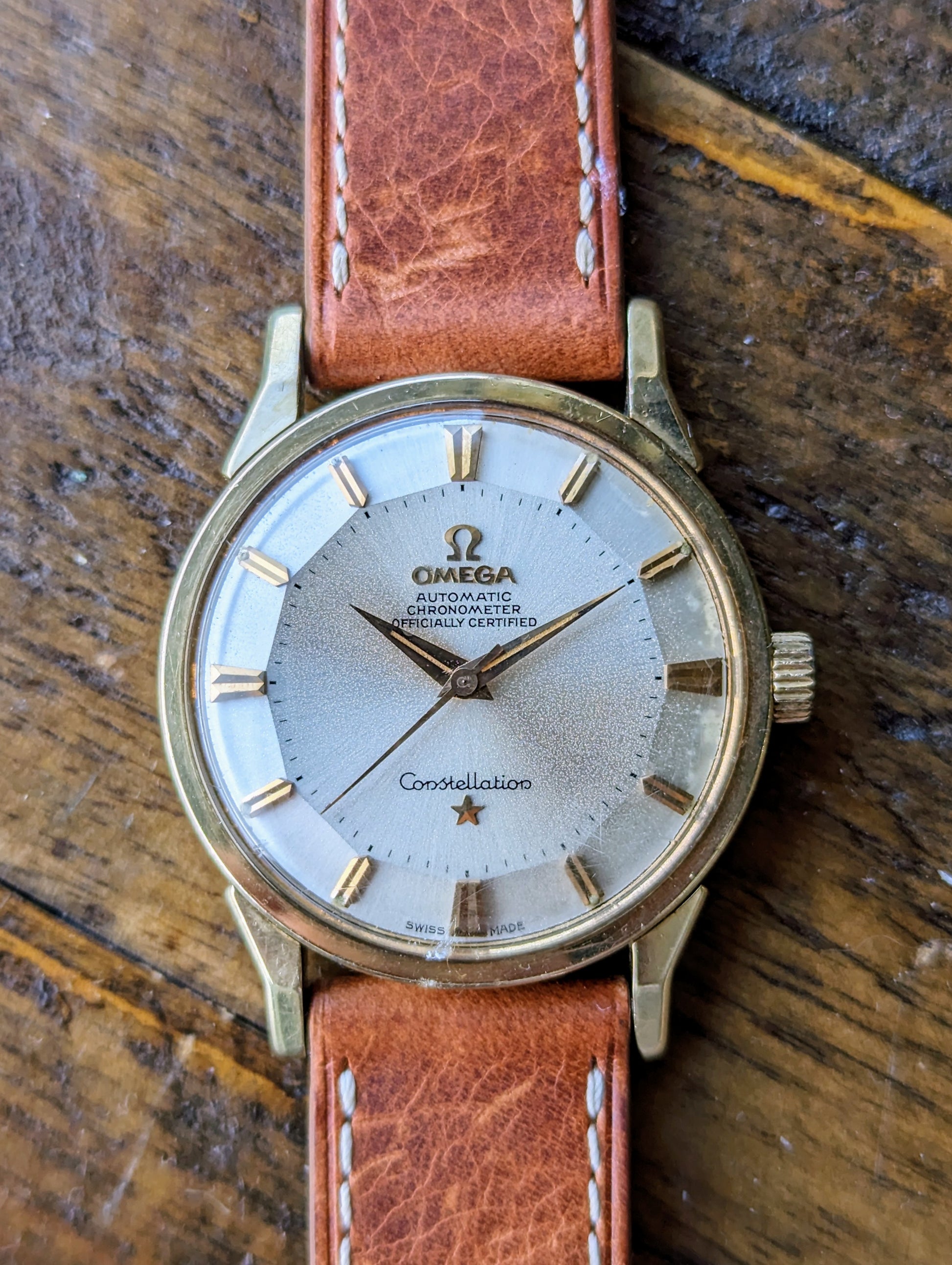 Vintage Omega Constellation 14900 Pie Pan Dial