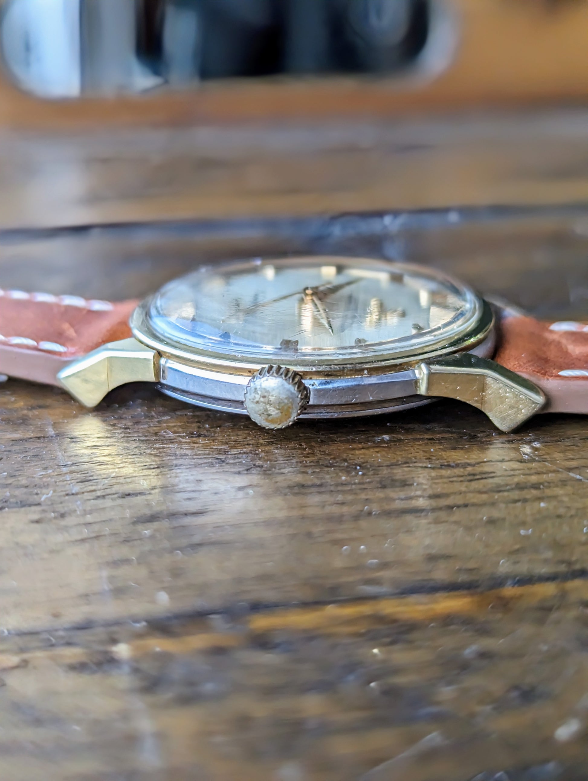 Vintage Omega Constellation 14900 Pie Pan Dial replacement crown