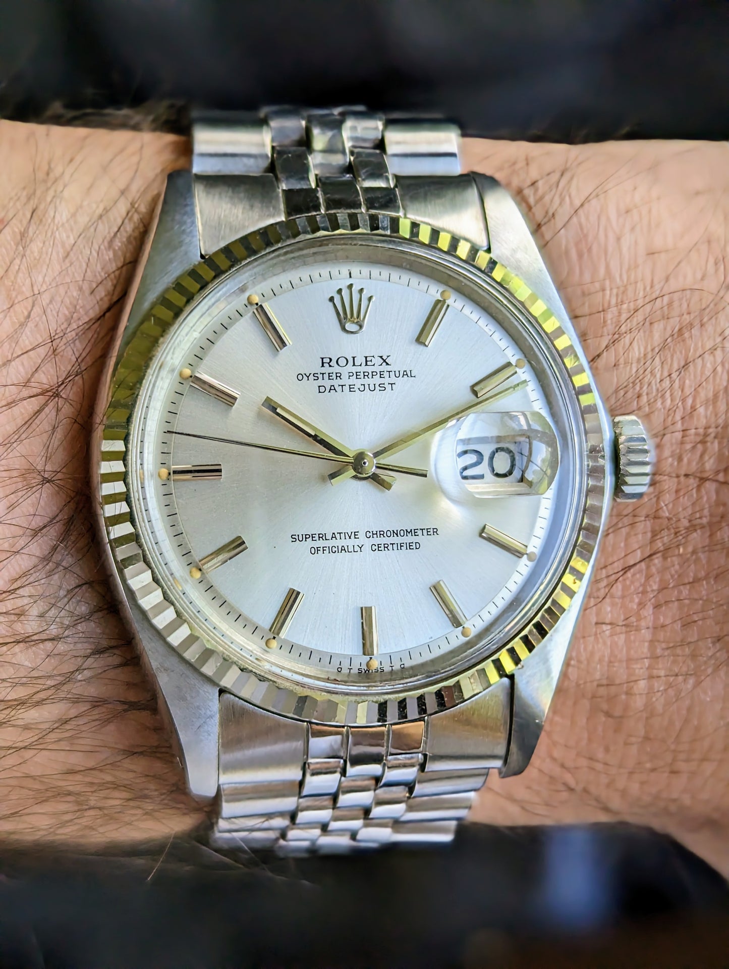 Datejust 1601 - Silver Sigma