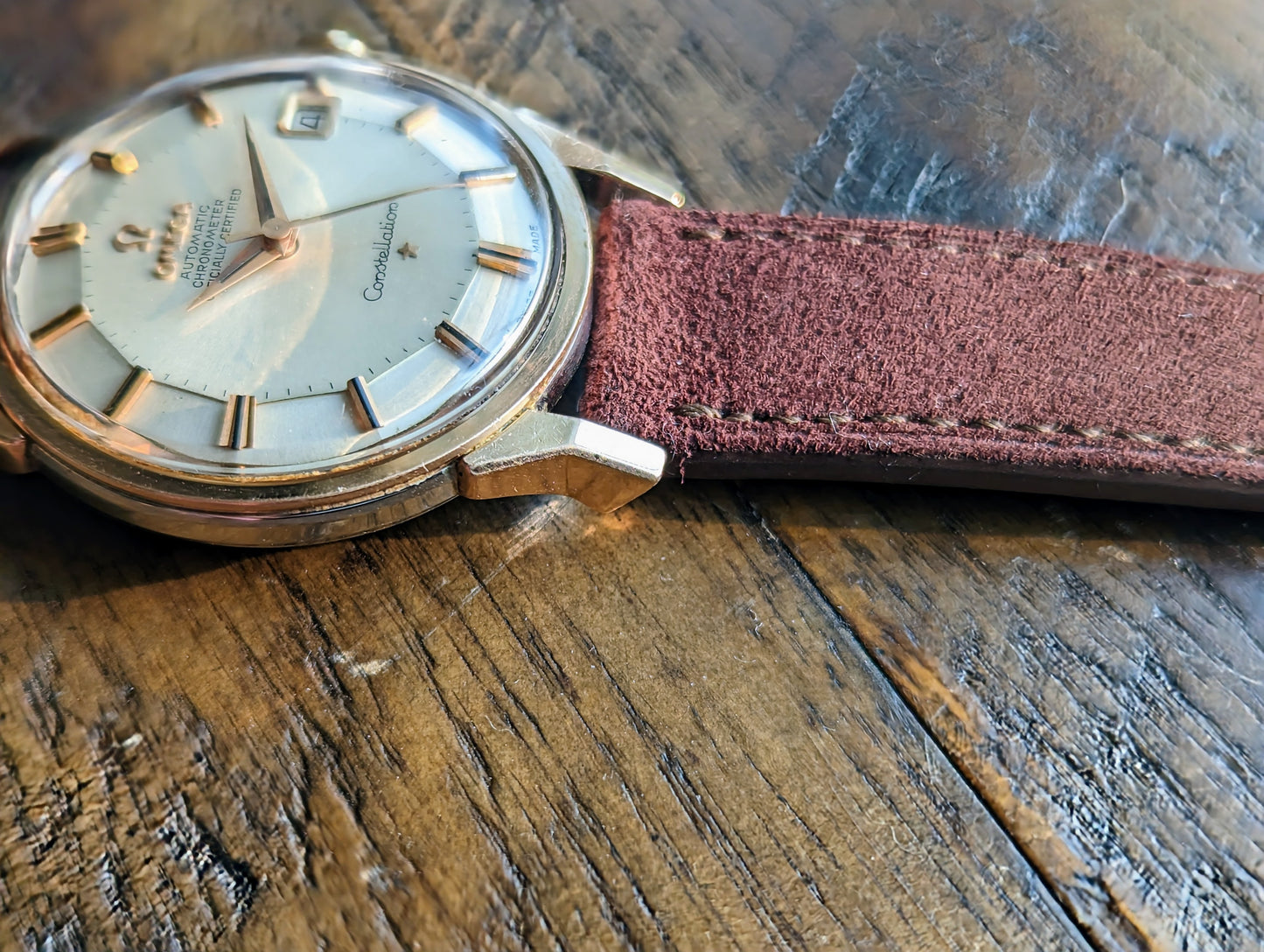 Omega Constellation 168.005 - Pink Gold Capped