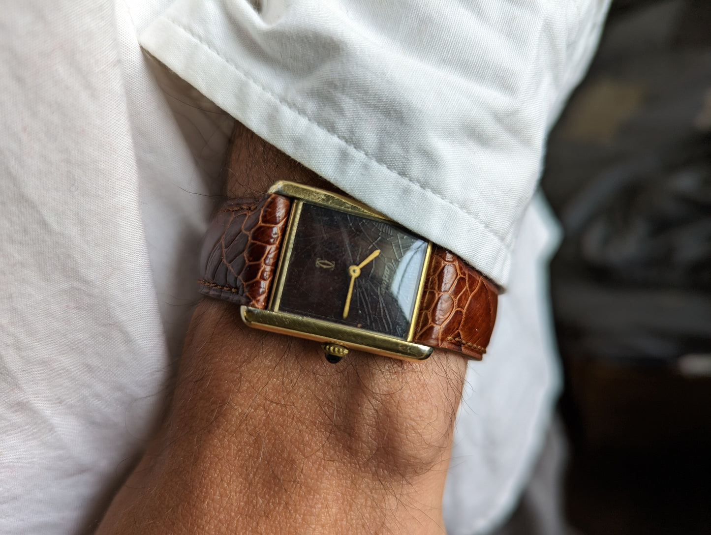 Vintage Cartier Must wrist shot