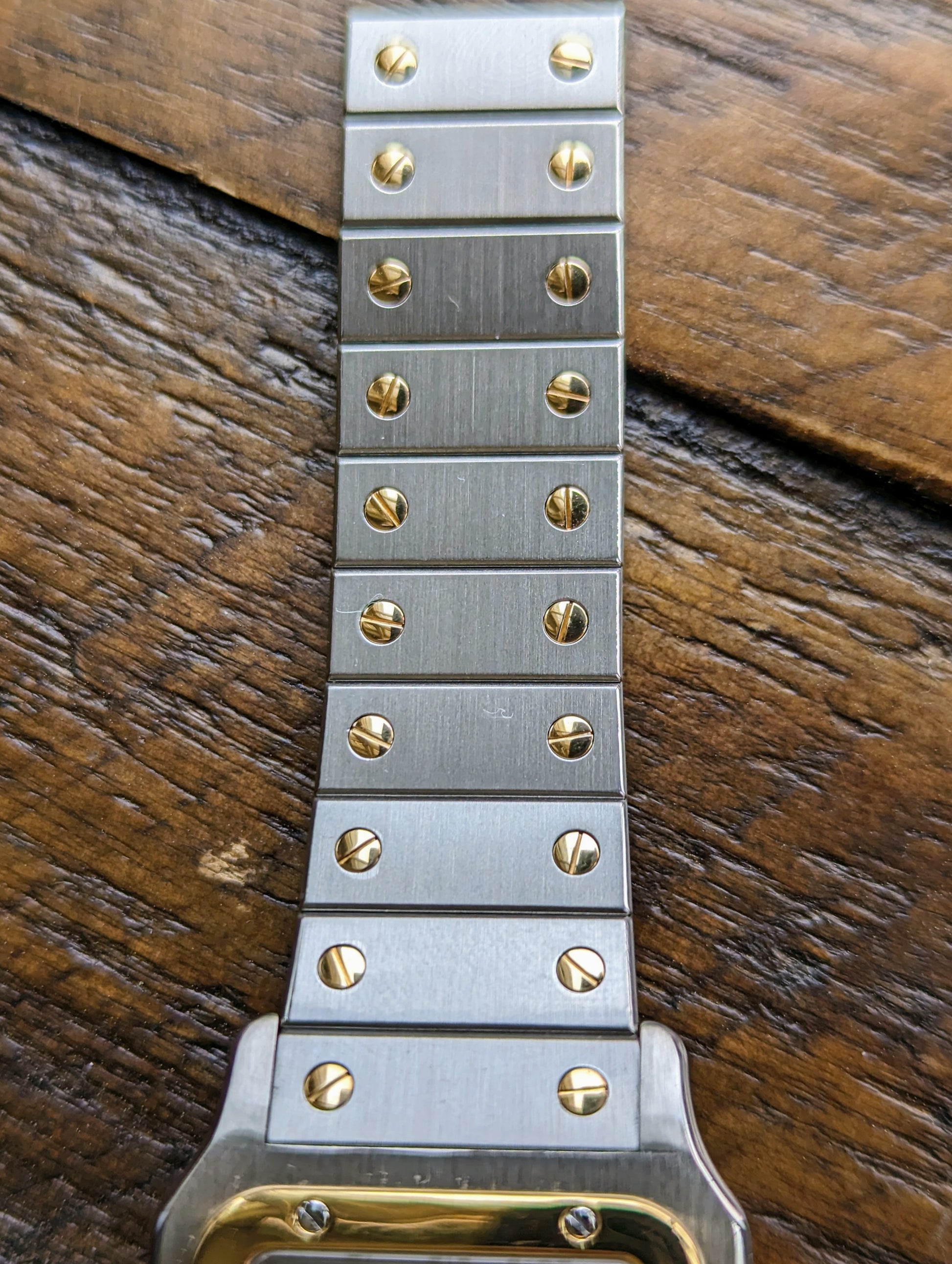 Vintage Cartier Santos Carree 2961 bracelet