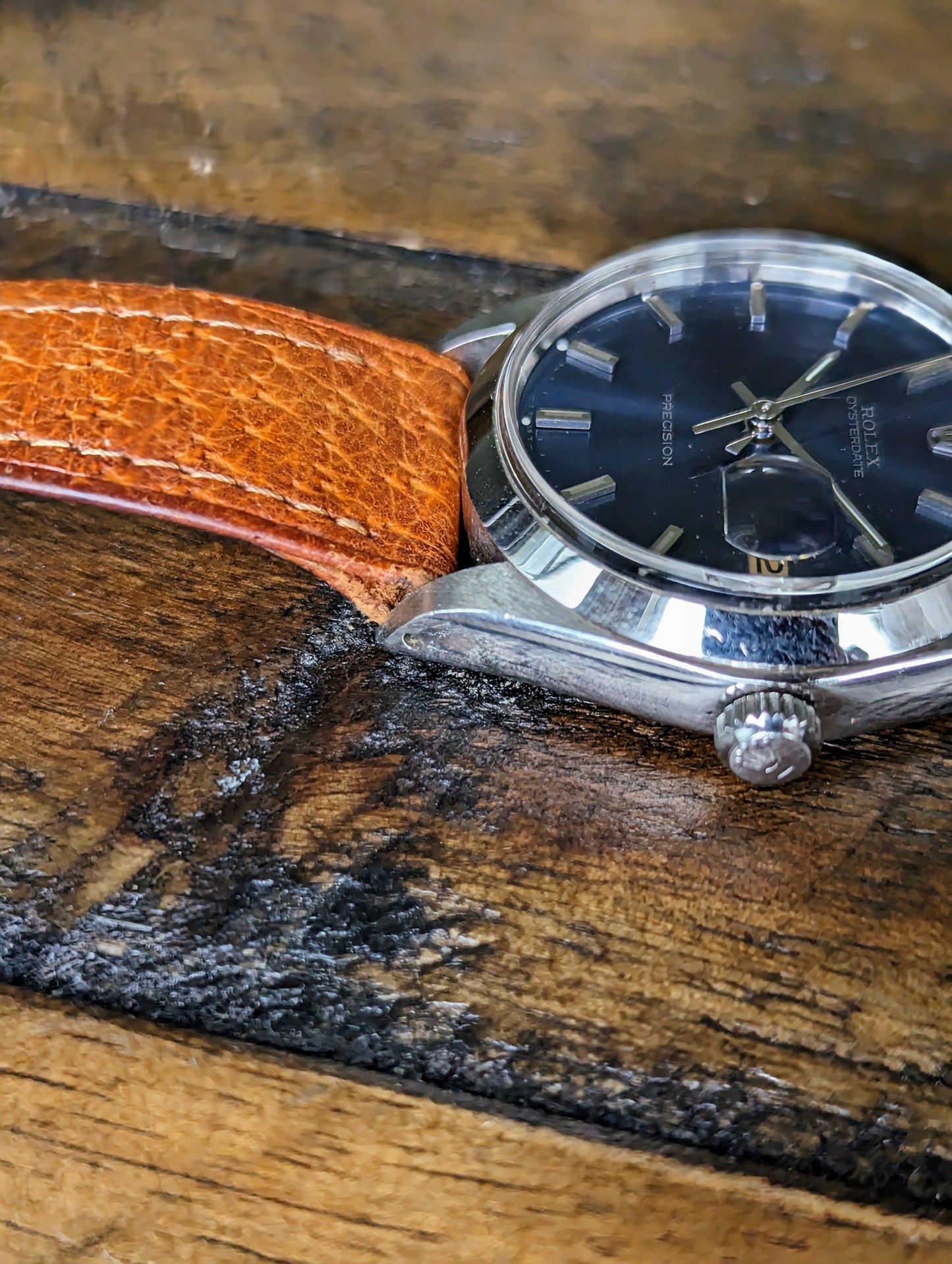 Rolex Oysterdate 6694 - Blue Dial