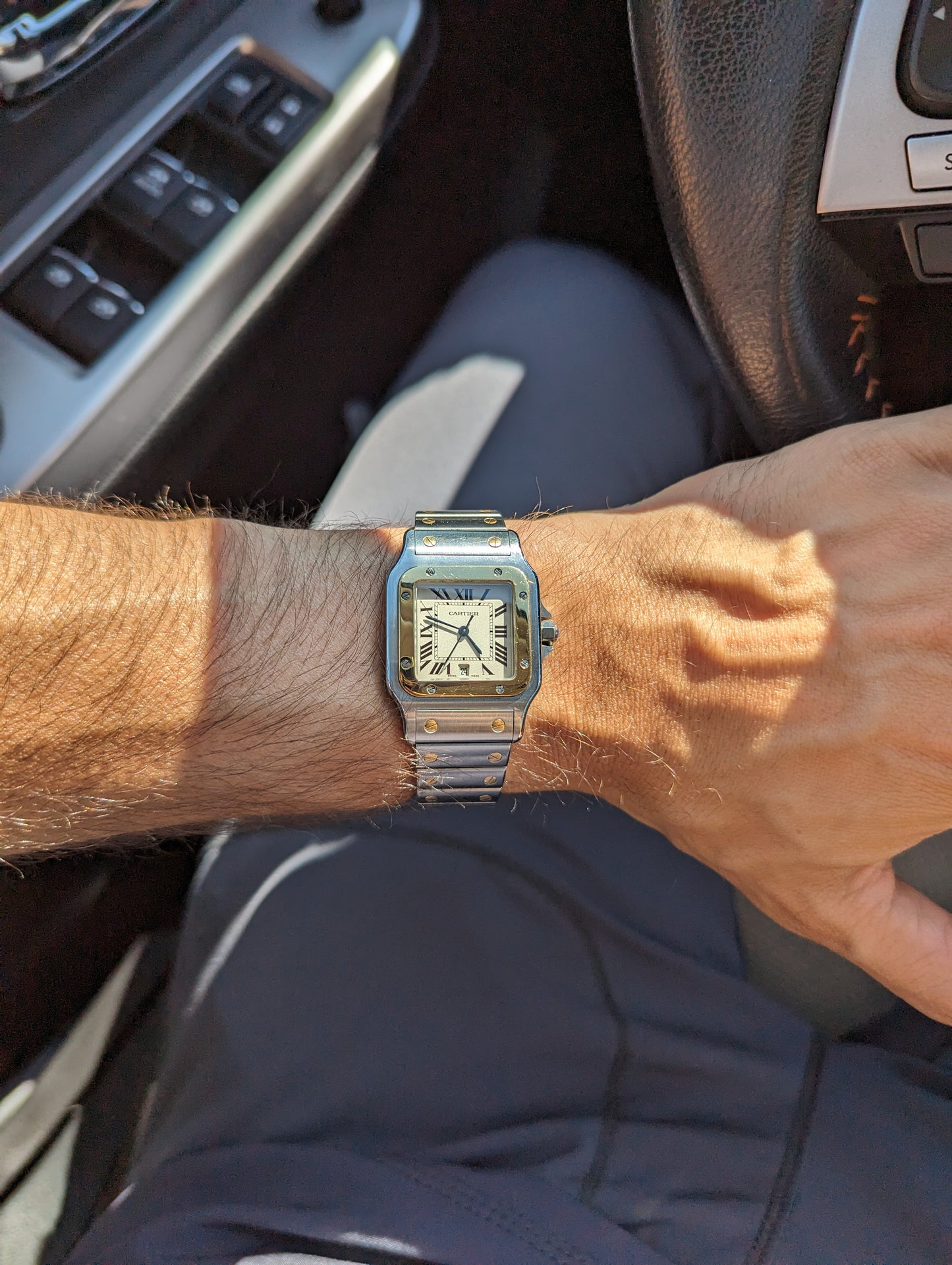 Vintage Cartier Galbee wrist shot