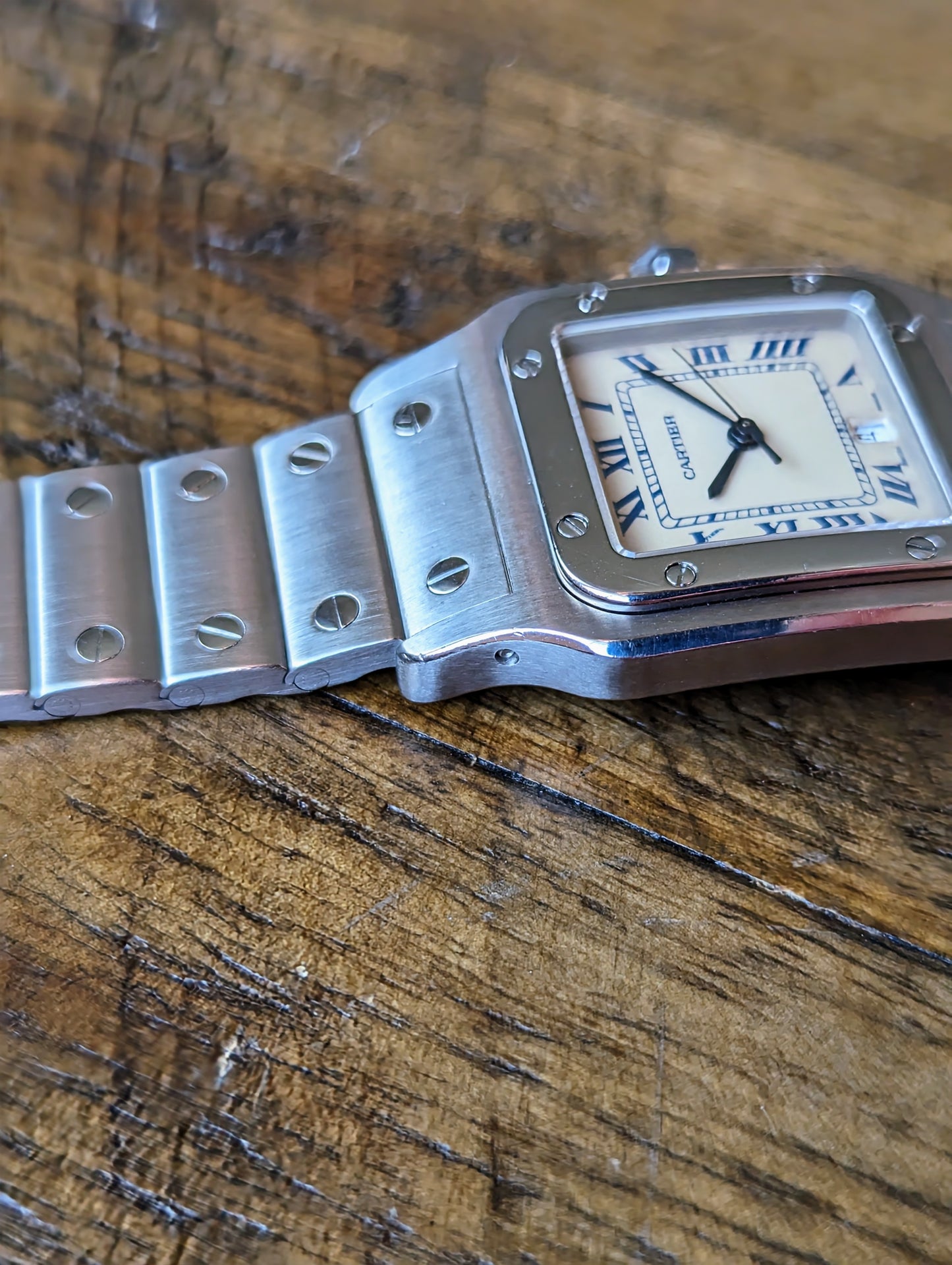 Cartier Santos Galbee - w/ certificate and pamphlets