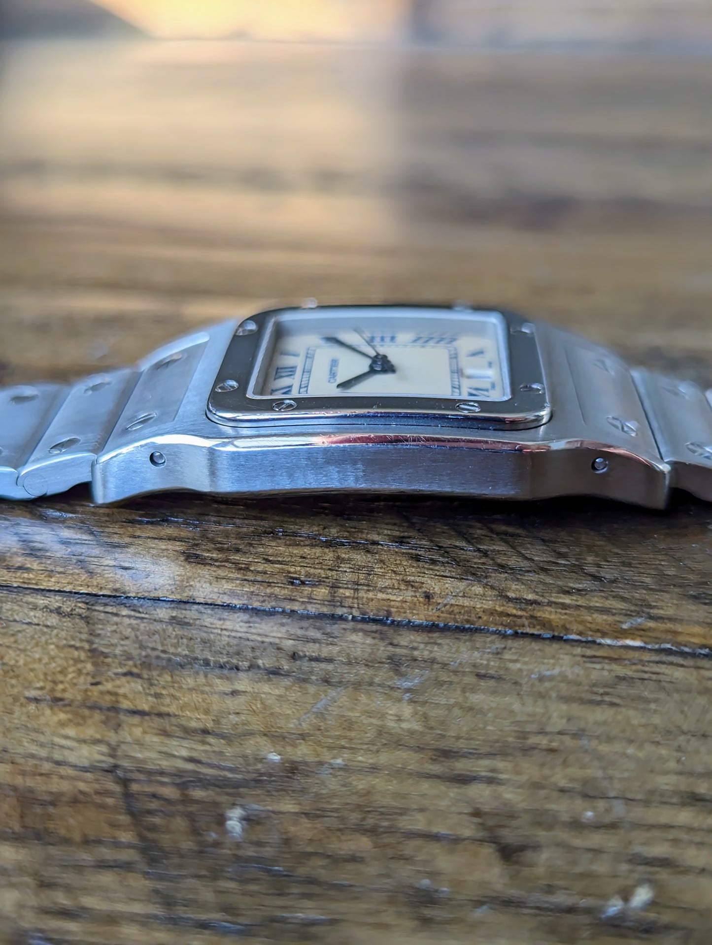 Cartier Santos Galbee - w/ certificate and pamphlets