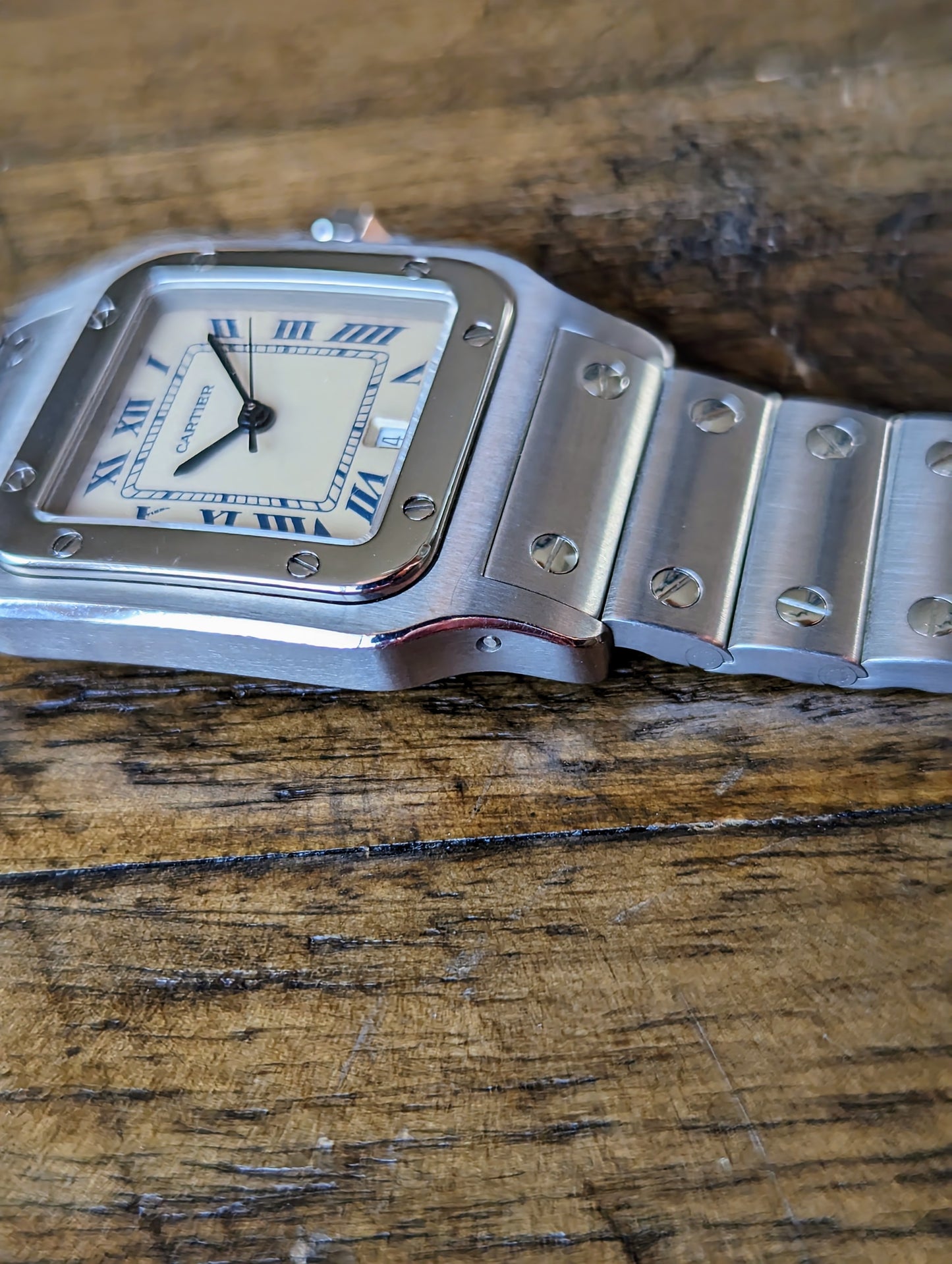 Cartier Santos Galbee - w/ certificate and pamphlets