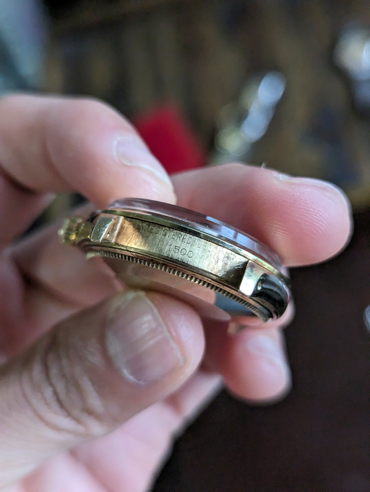Rolex Date 1500 - 14k