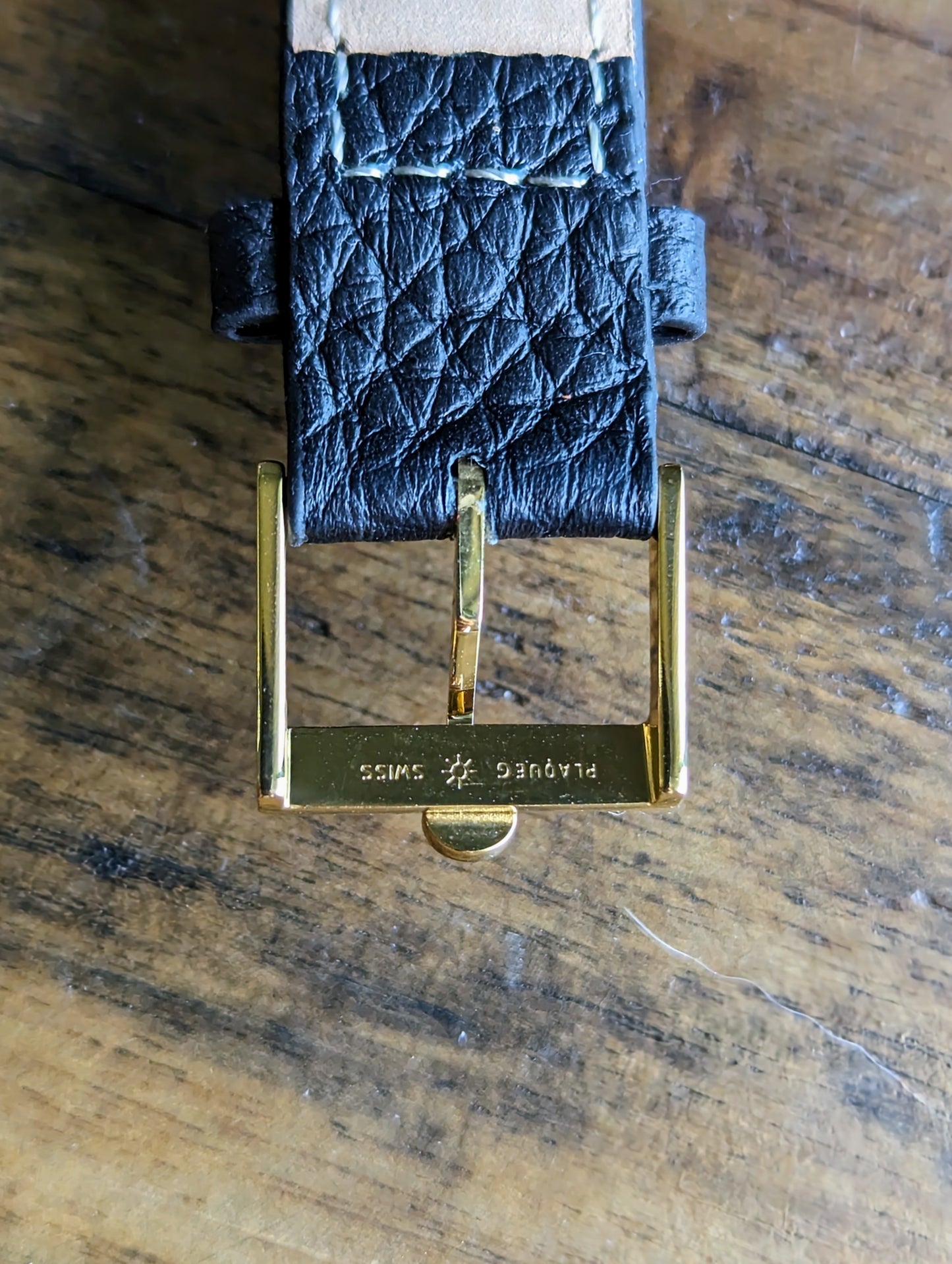 Omega Seamaster Deville - 14kt Gold w/ original buckle.