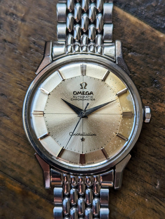 Omega Constellation 167.005 - Pie Pan w/ BOR Bracelet.
