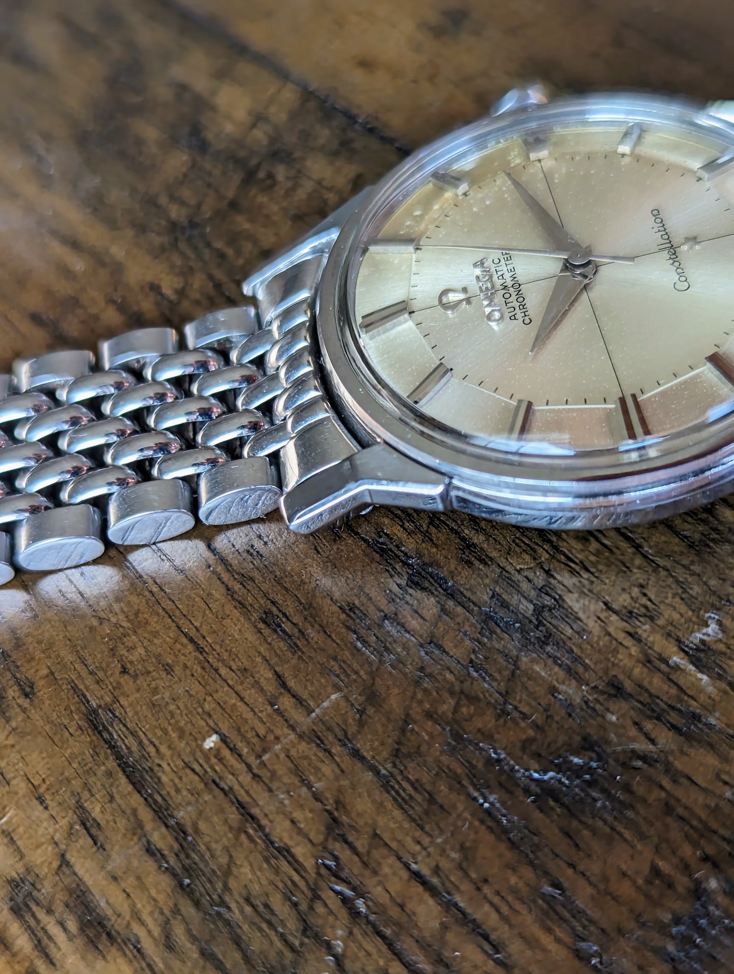 Omega Constellation 167.005 - Pie Pan w/ BOR Bracelet.