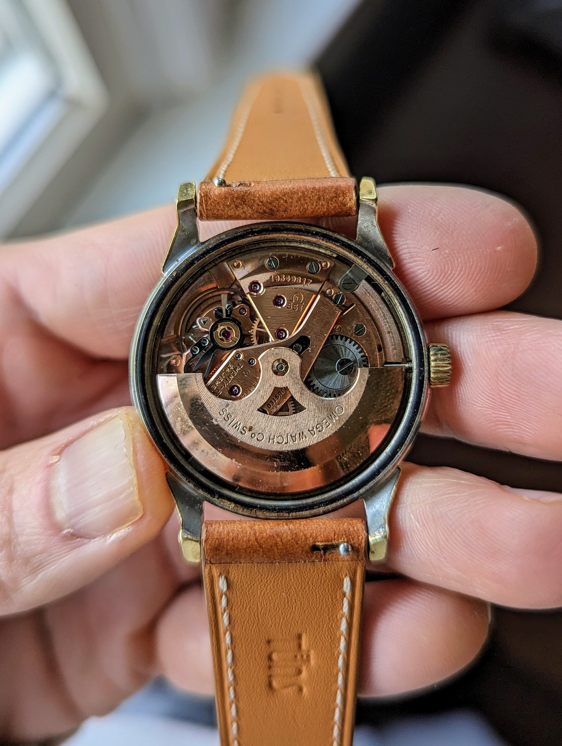 Vintage Omega Constellation 14900 Pie Pan Dial caliber 551 movement