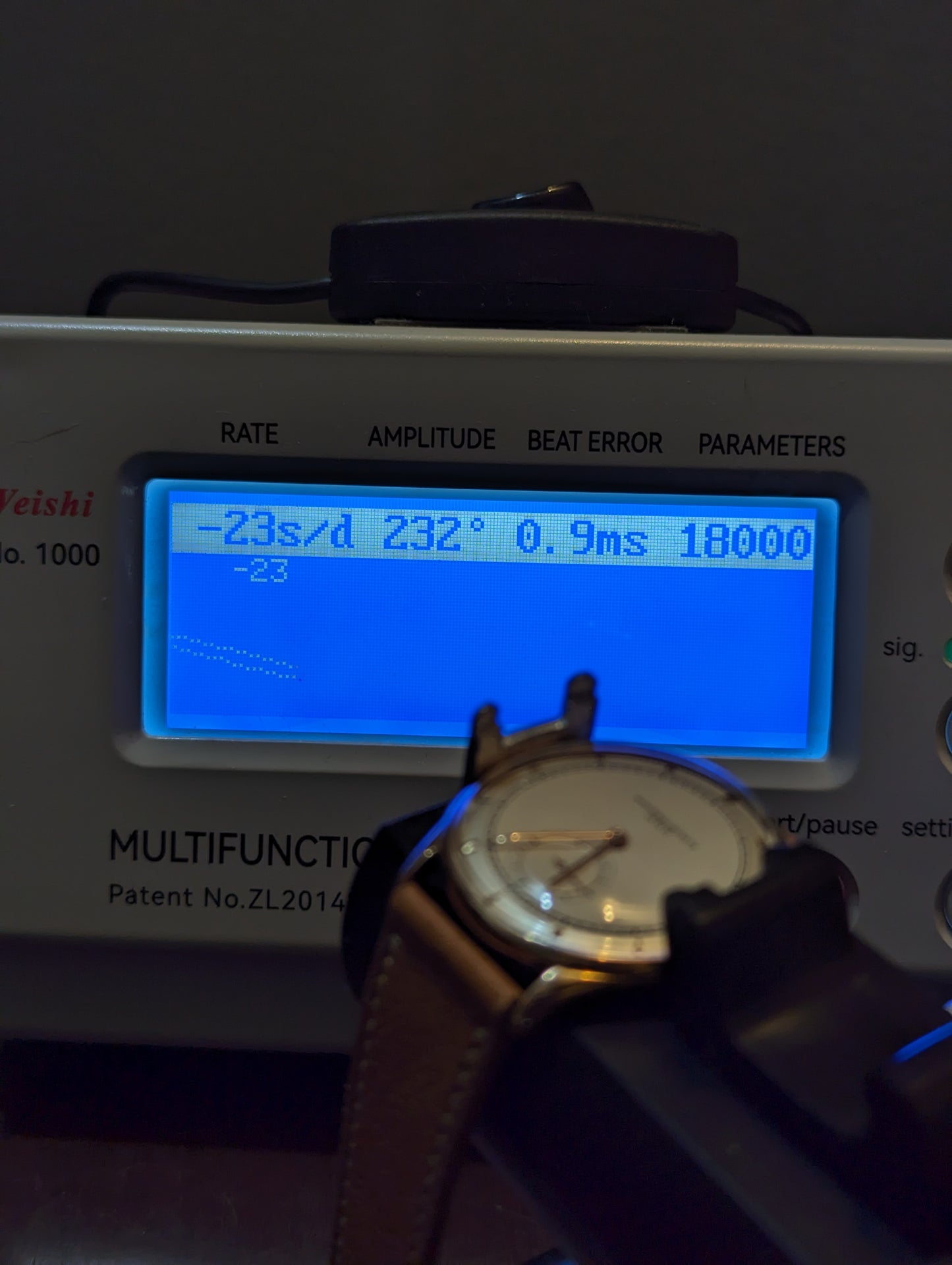 Vacheron Constantin 4066 timegrapher performance