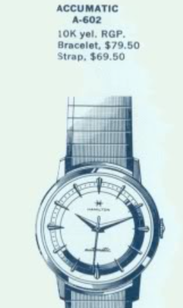 Hamilton Accumatic A-602 w/ original box