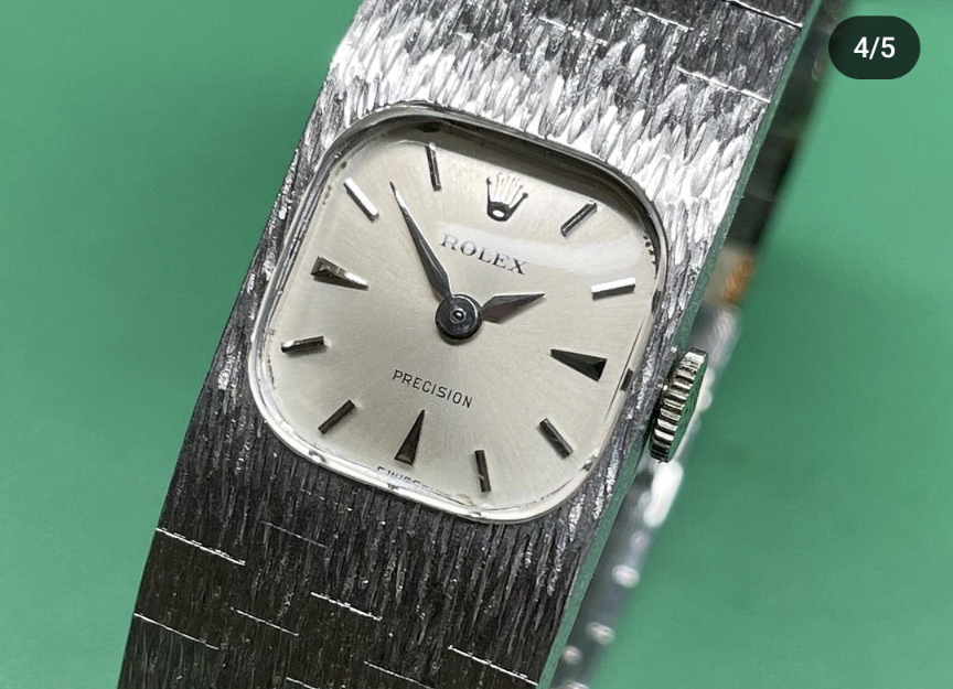 Ladies Rolex 18kt white gold