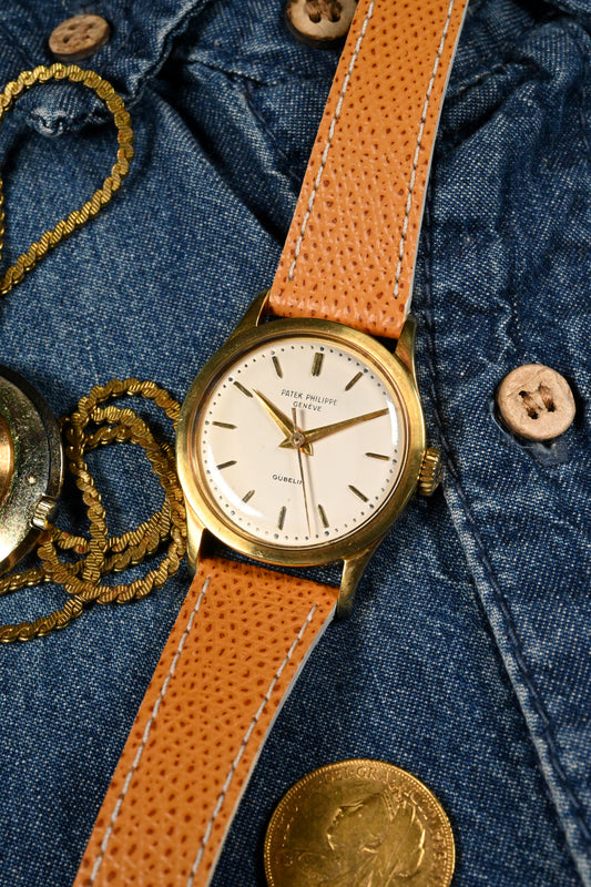 Patek Philippe 2555 - Double stamped Gubelin w/ Extract from Archives