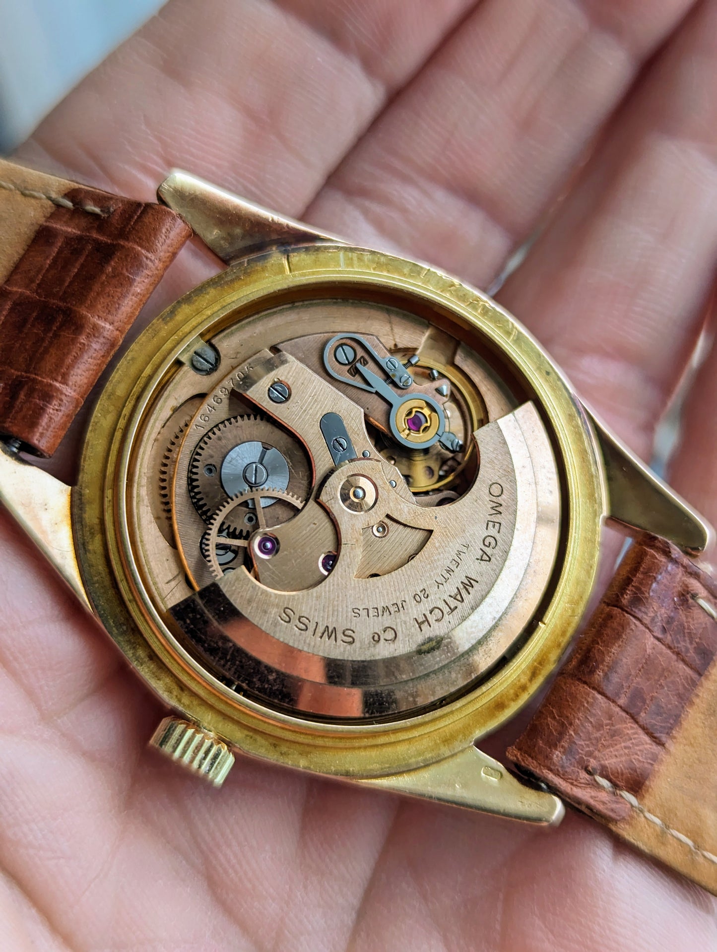 Vintage Omega Seamaster 2975 movement