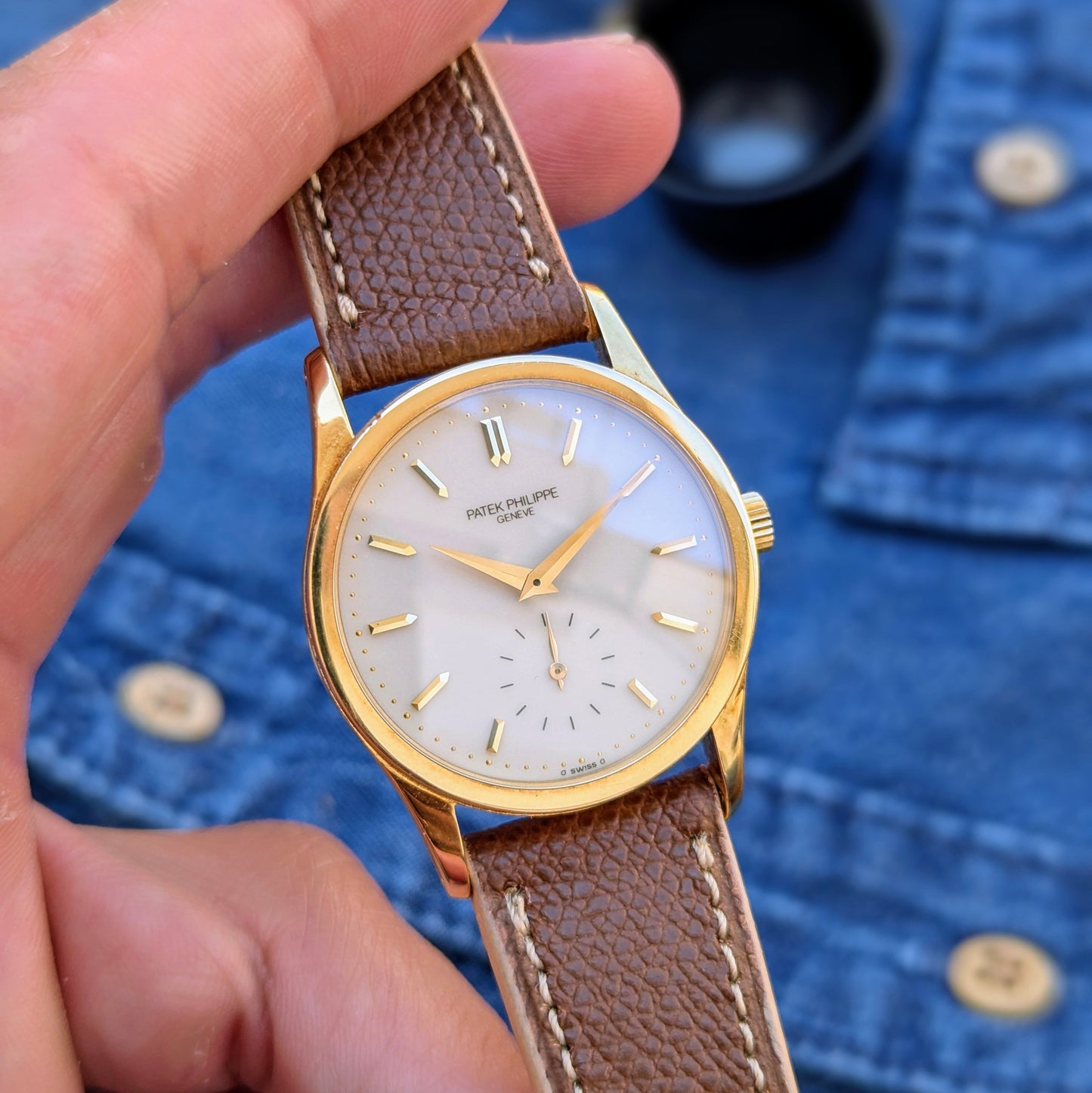 Patek Philippe 3796 w/ Certificate of Origin, carrier, pamphlets and buckle.