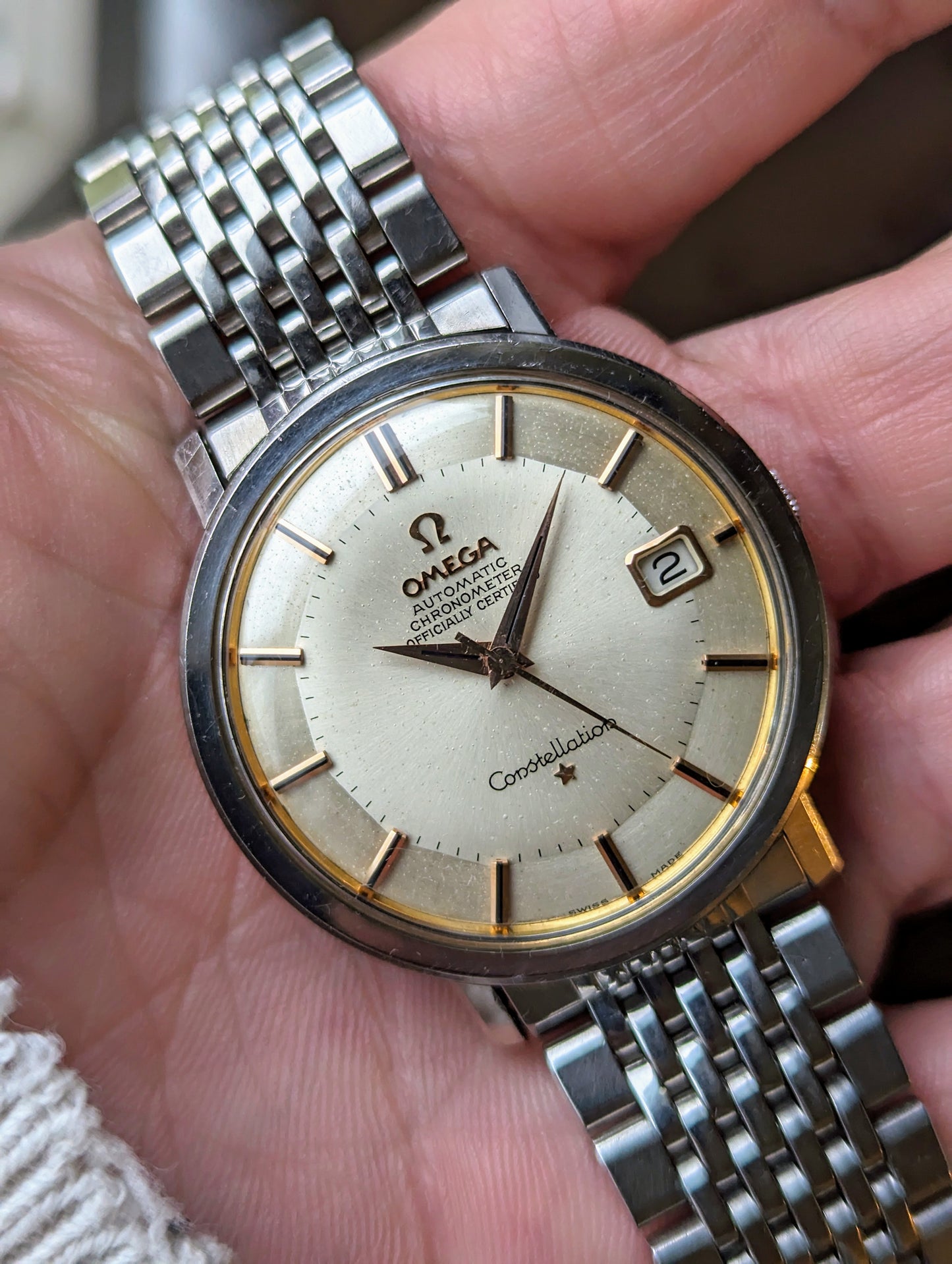 Omega Constellation 168.004 Pie pan - Serviced w/ 1 year warranty